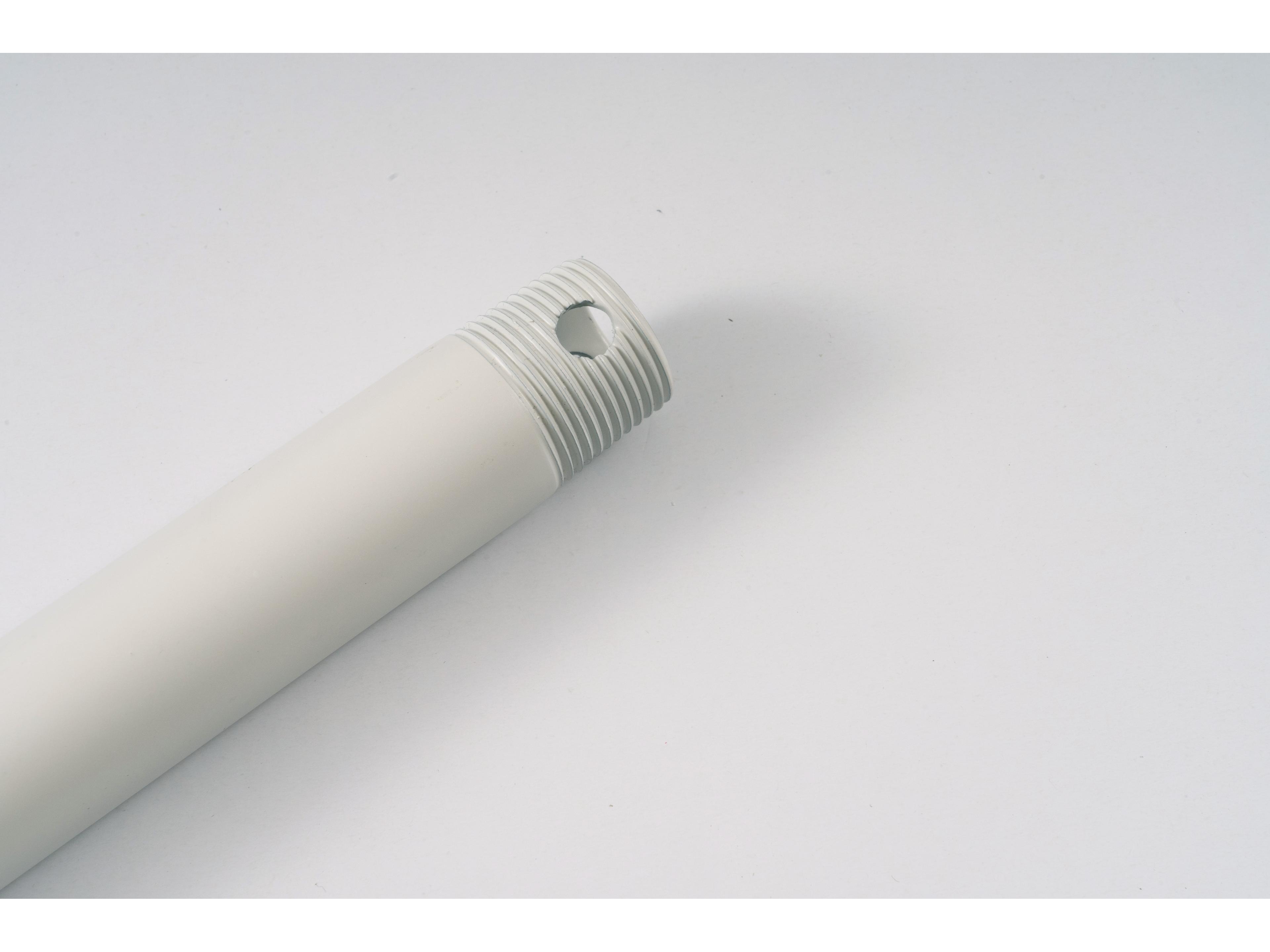 72" Matte White Fan Downrod