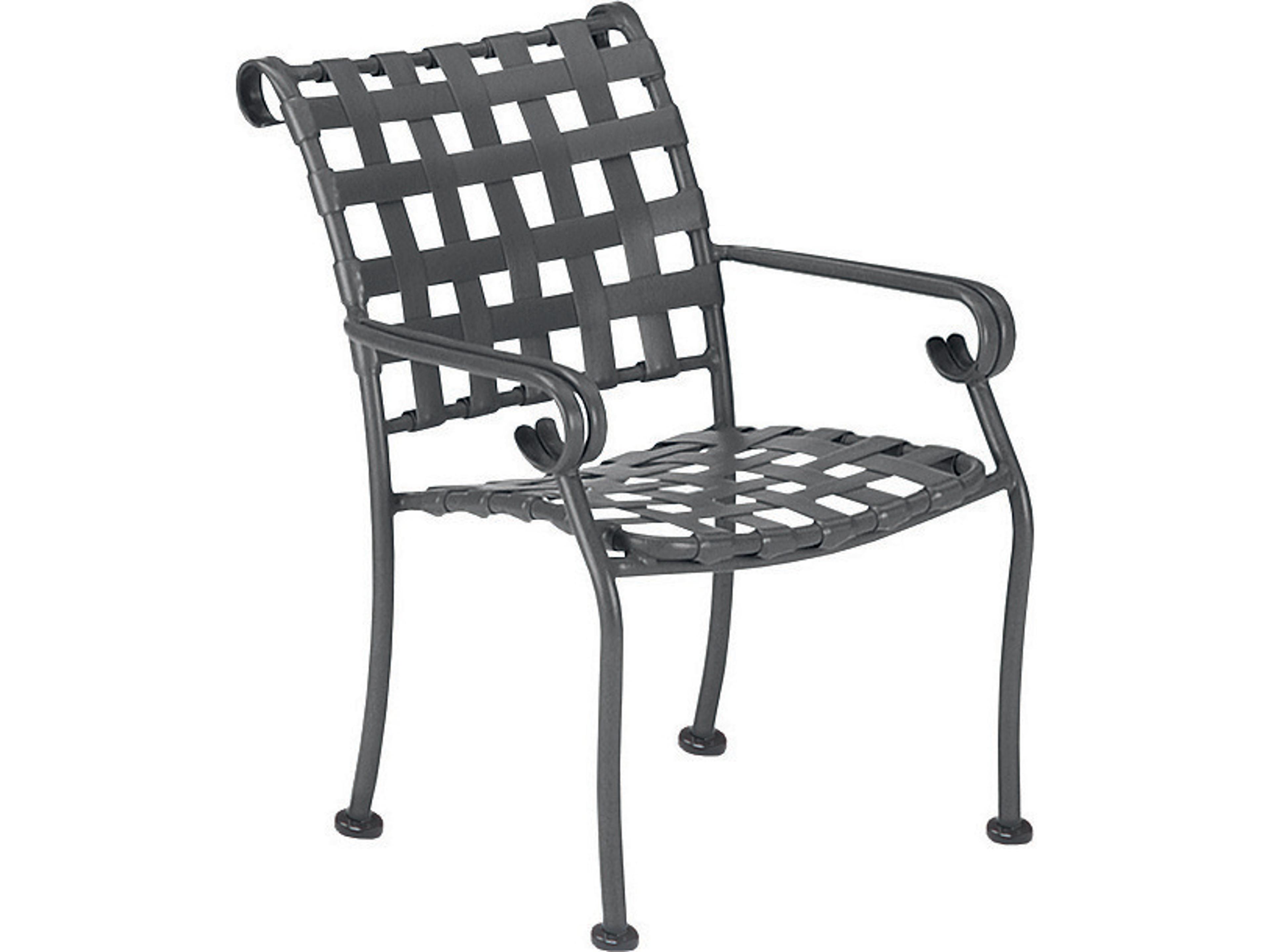 Ramsgate Aluminum Stackable Outdoor Dining Arm Chair