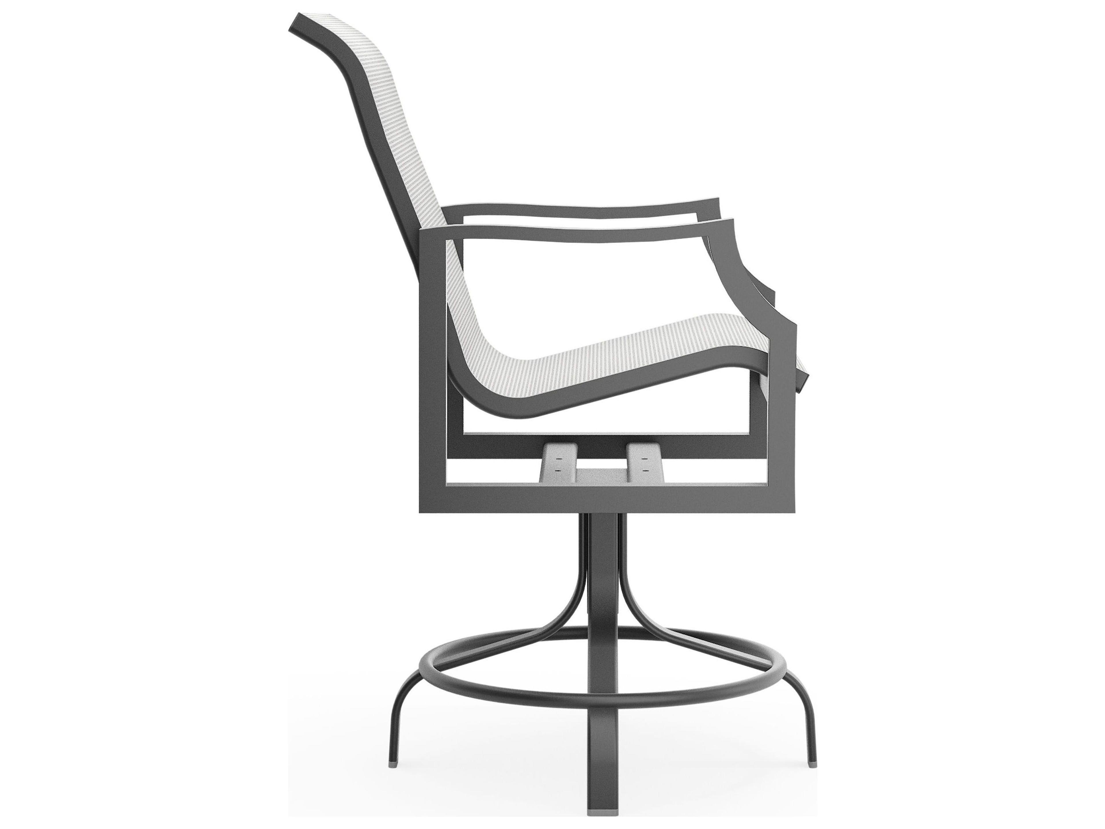 Woodard Nico Sling Aluminum Counter Stool