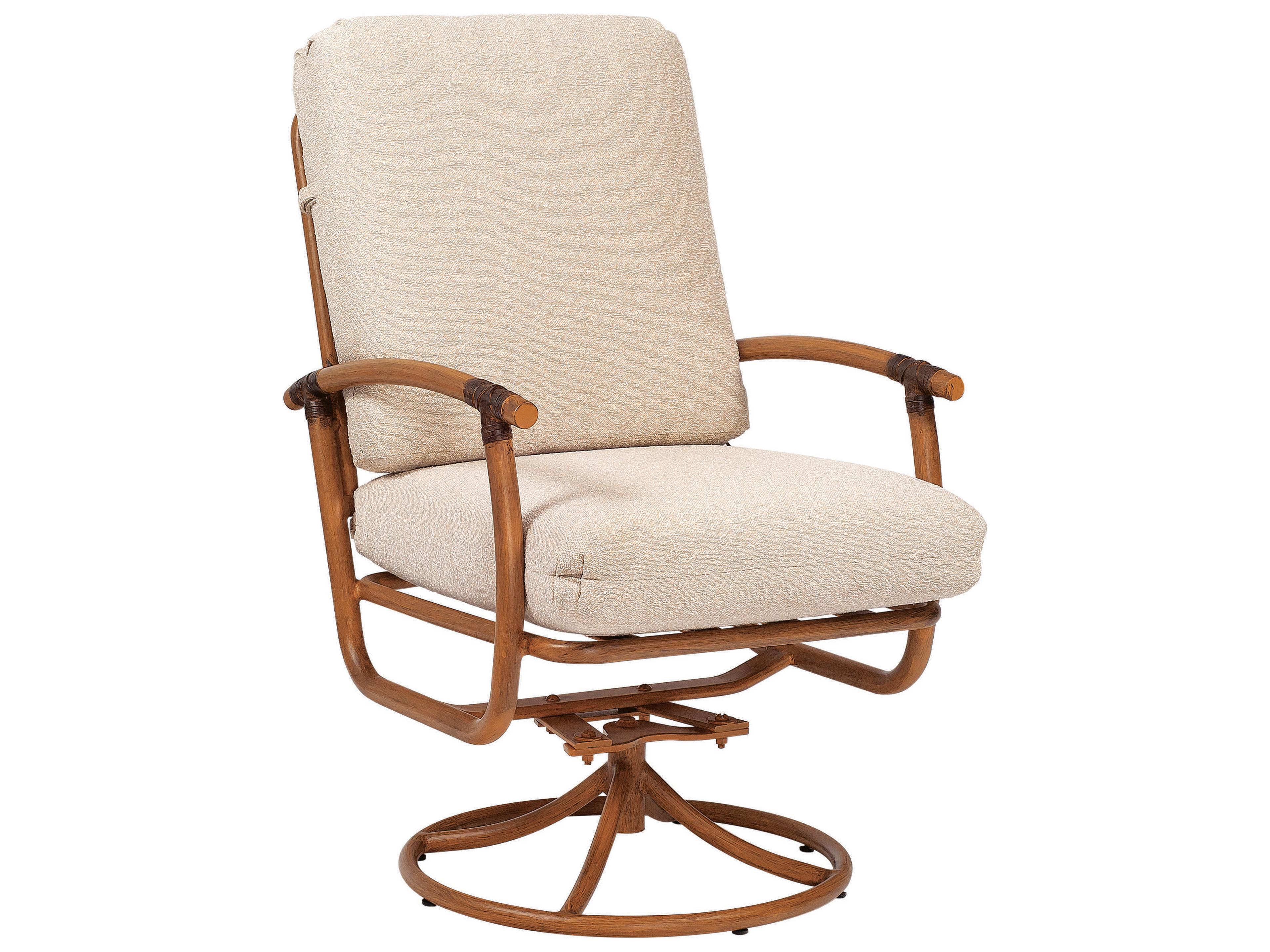 Glade Isle Swivel Rocker Dining Chair Replacement Cushions