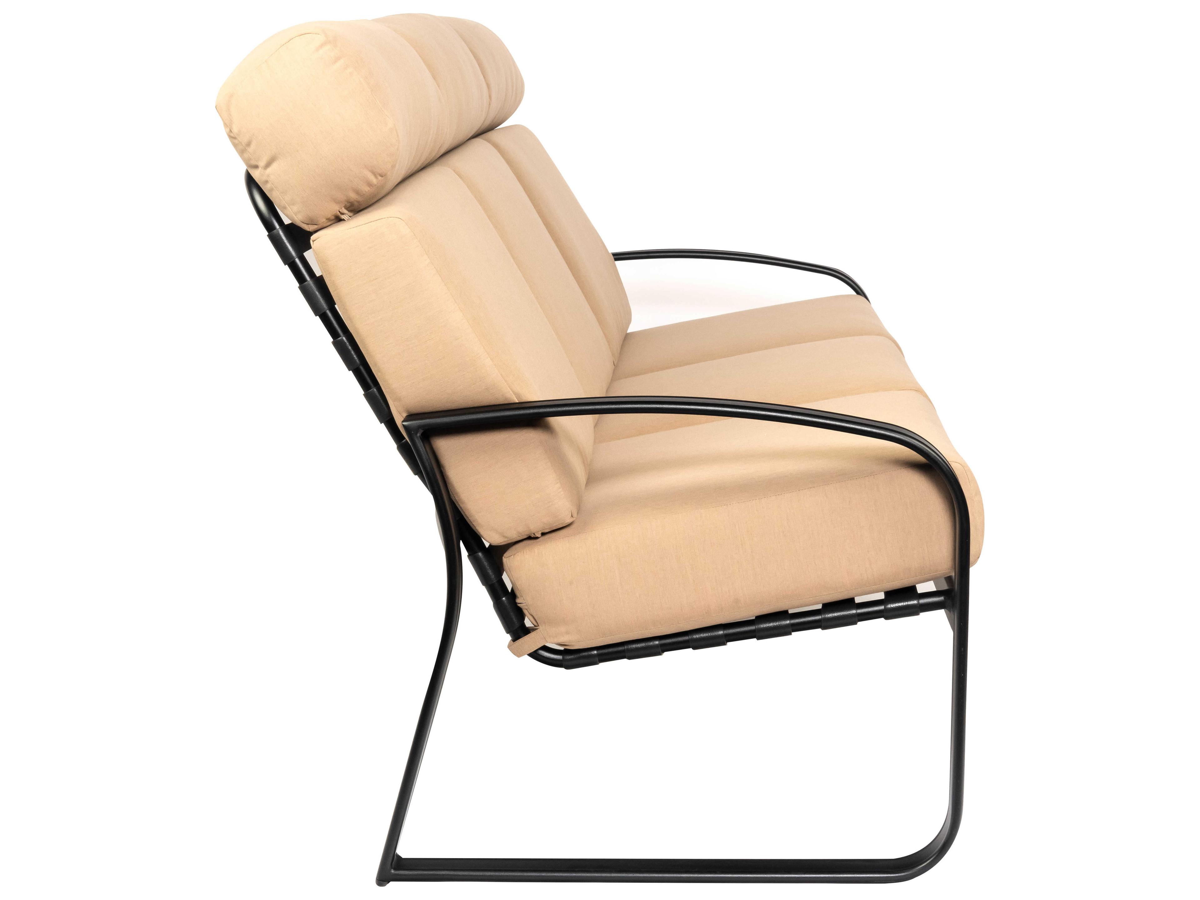 Woodard Cayman Isle Cushion Aluminum Outdoor Sofa