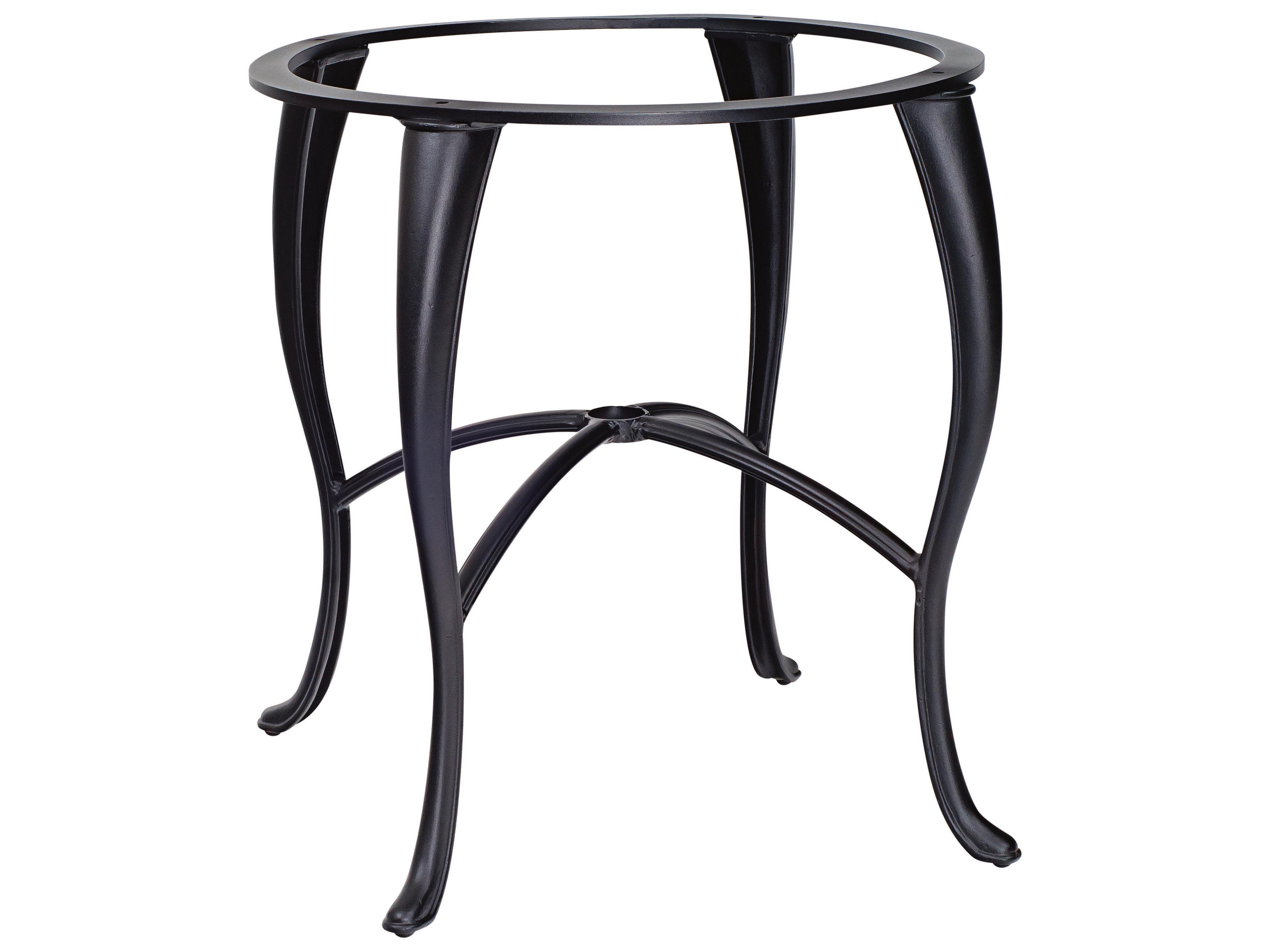 Cabriole Aluminum Counter Height Table Base