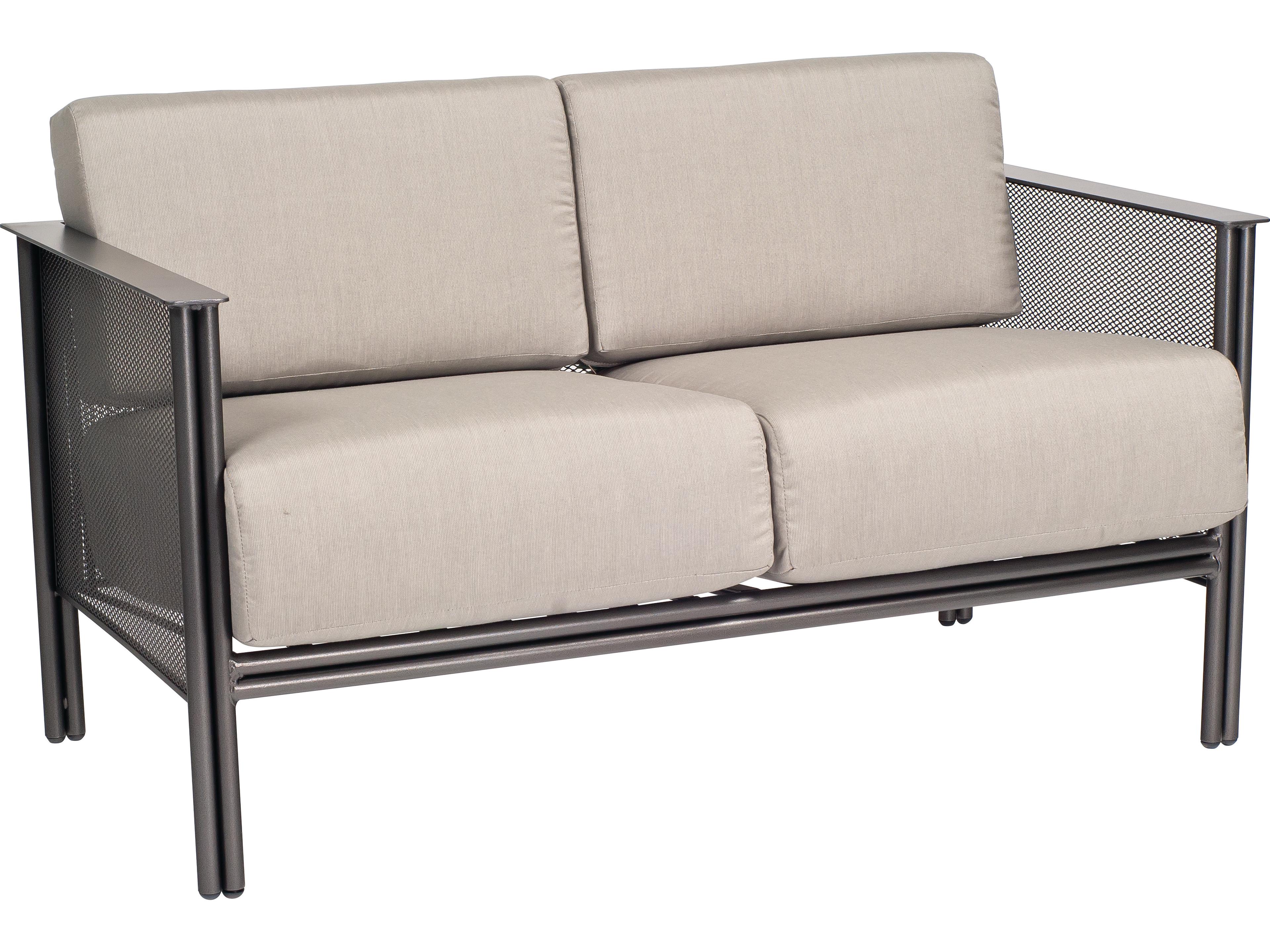 Jax Wrought Iron Outdoor Patio Loveseat