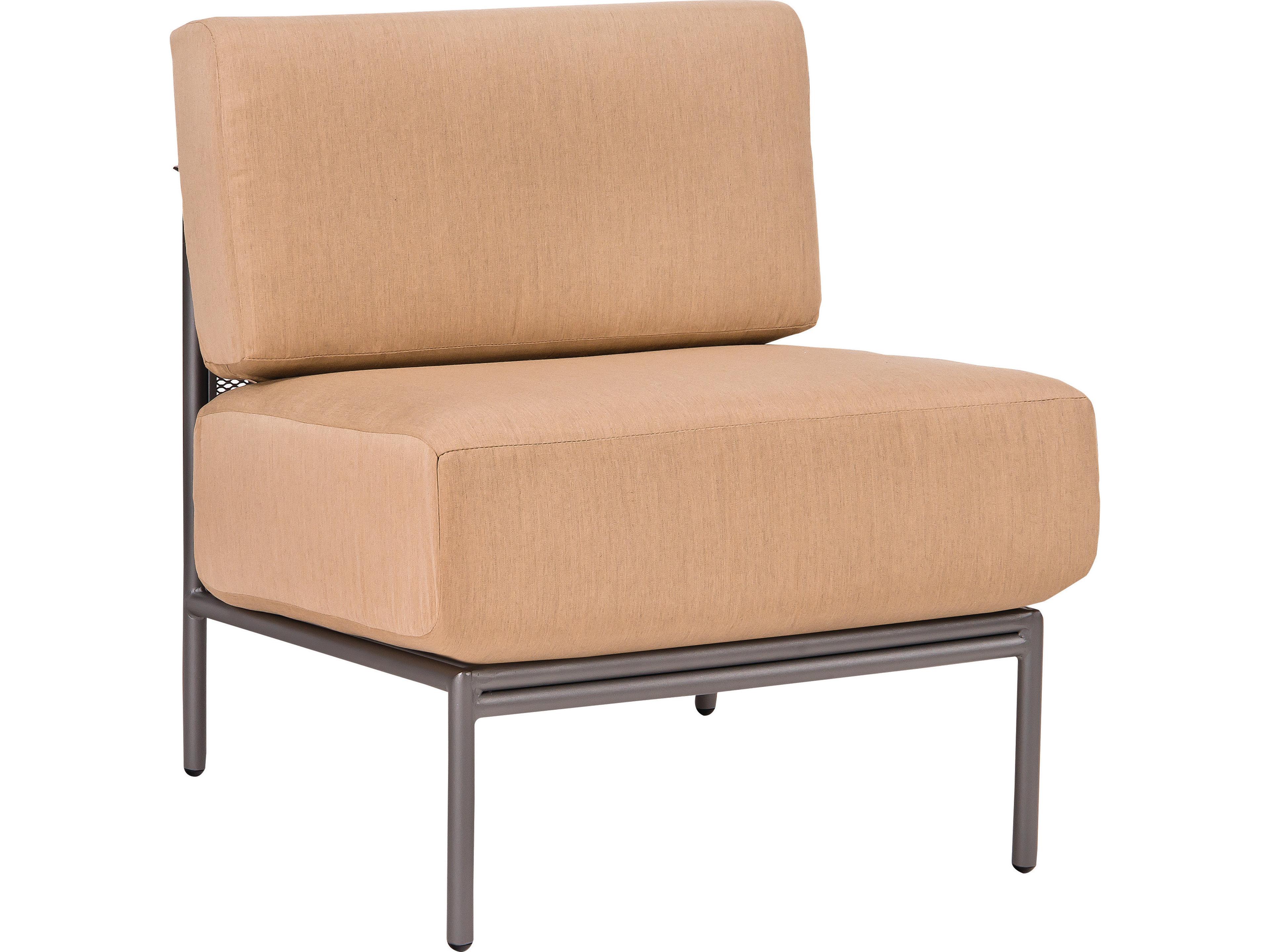 Jax Armless Sectional Unit Modern Outdoor Seating