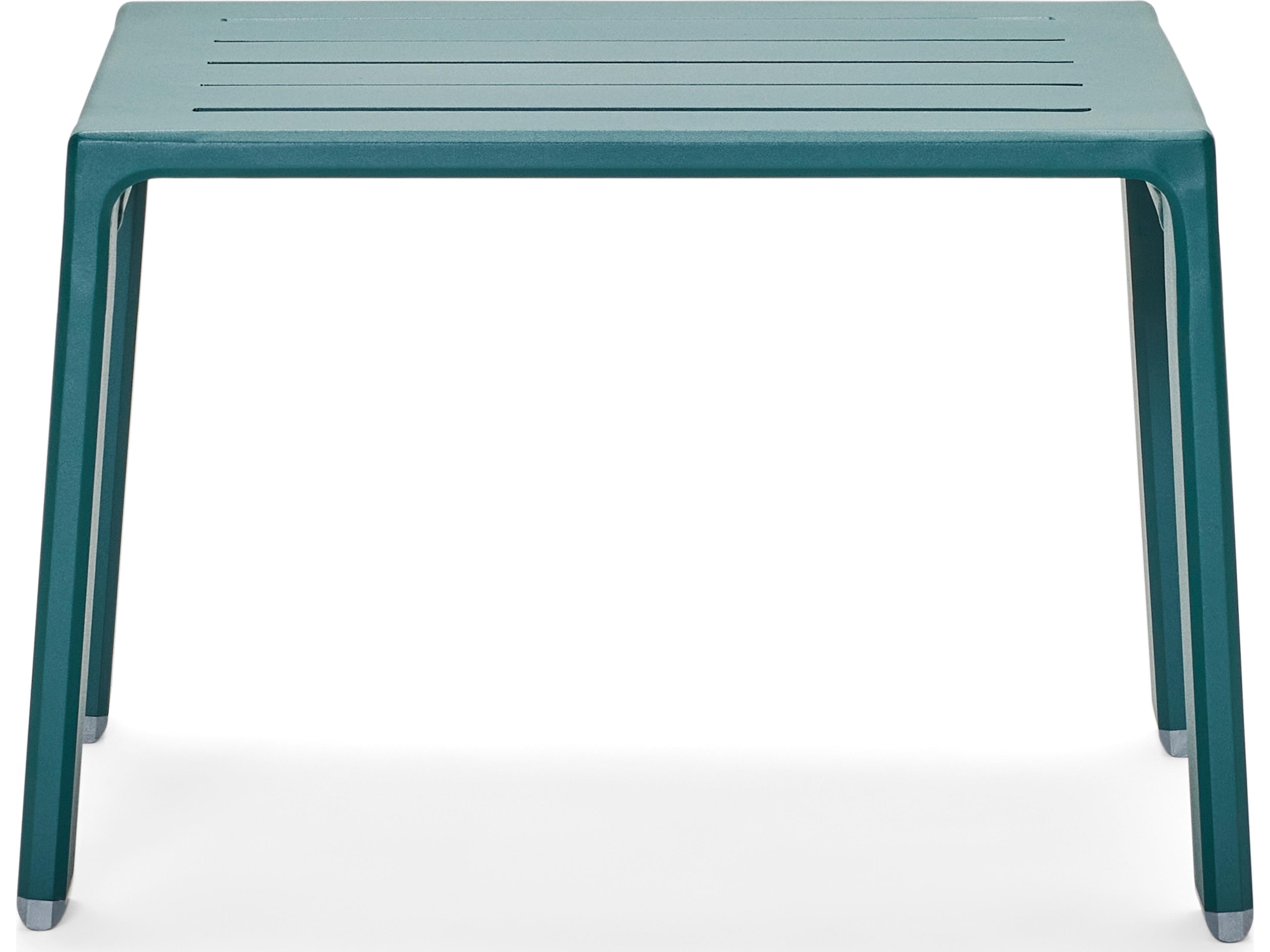 Woodard Elevation Aluminum Rectangular Outdoor End Table