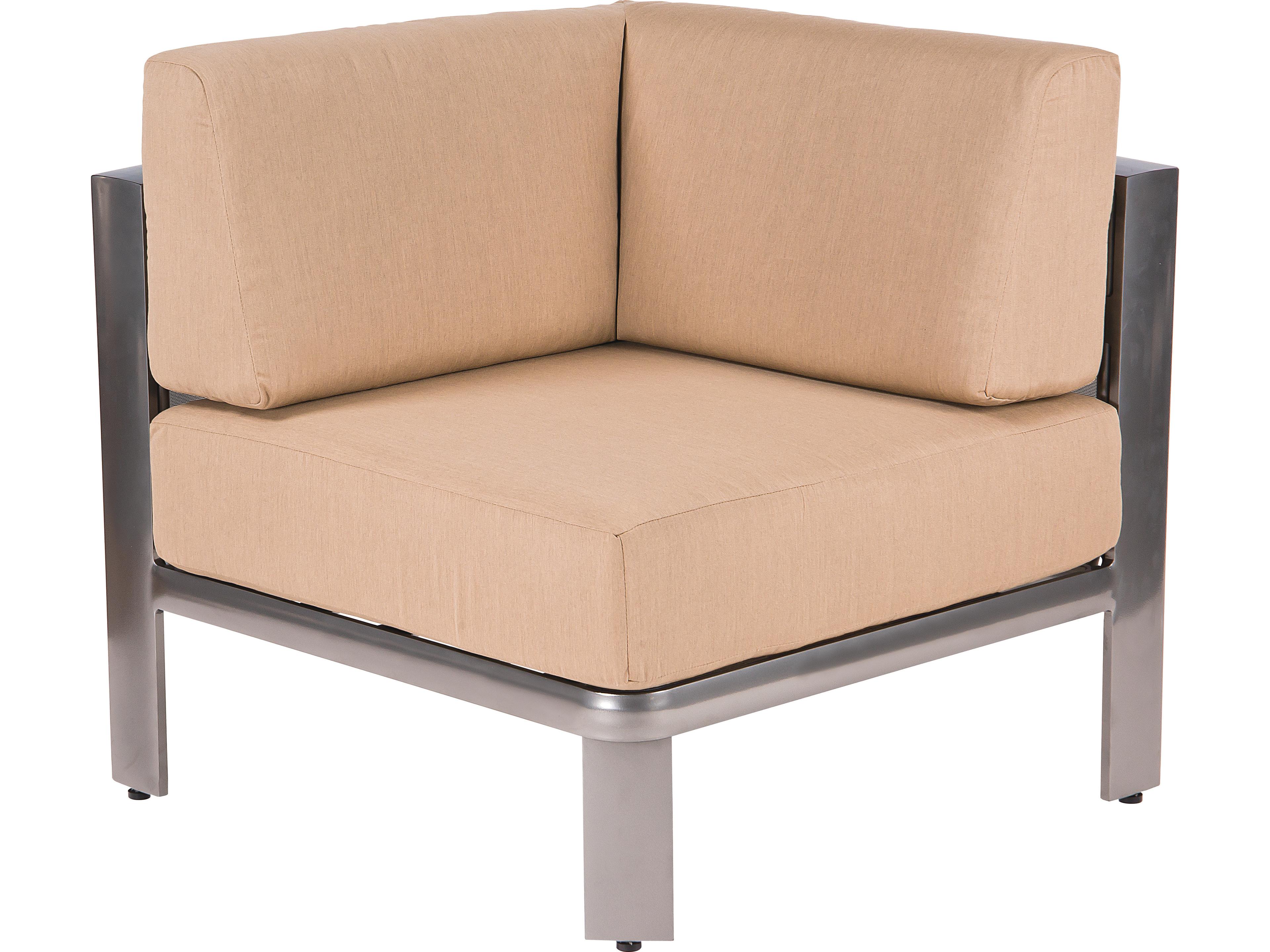 Salona Corner Sectional Chair Modern Aluminum