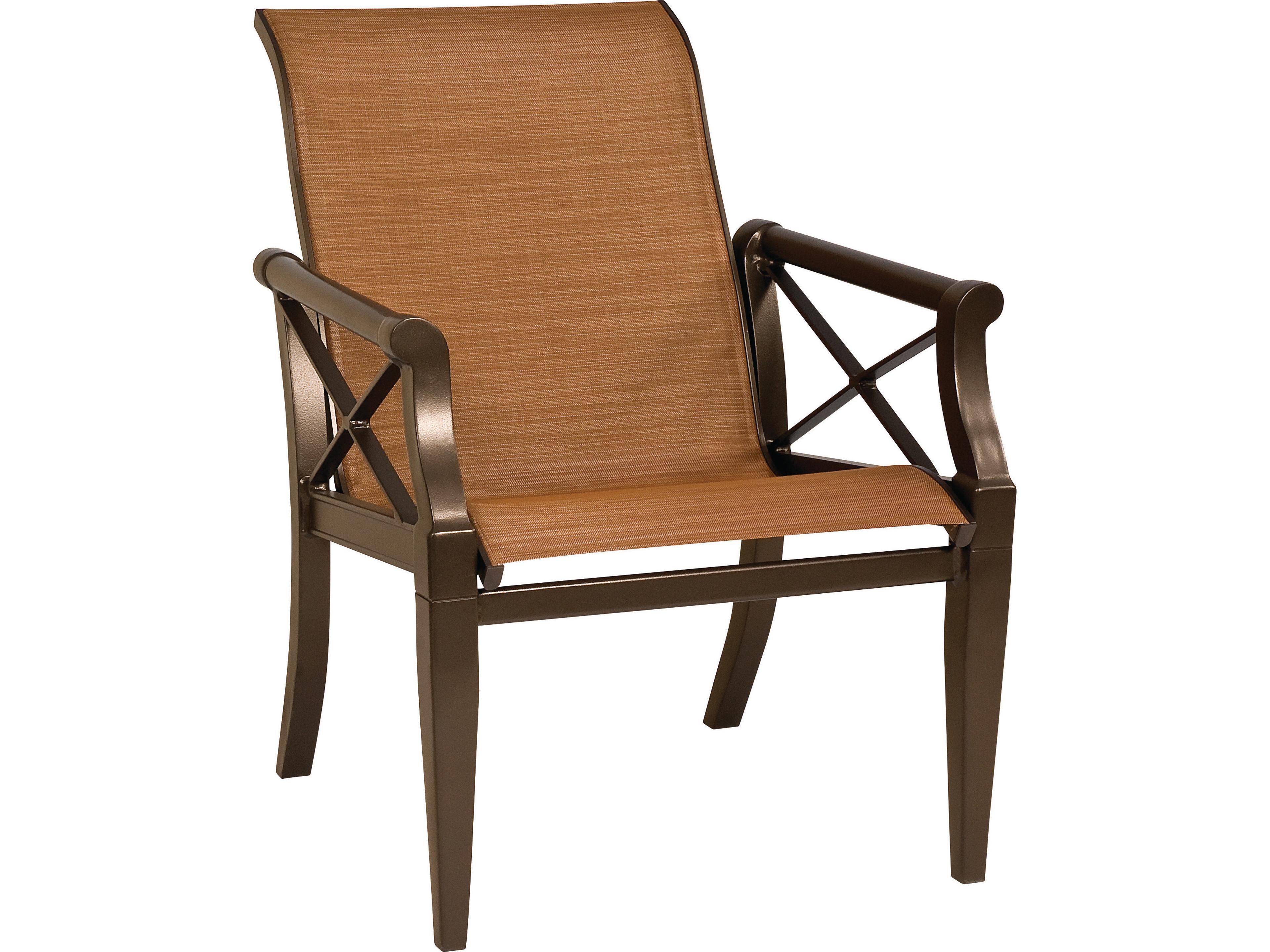 Andover Sling Aluminum Outdoor Patio Dining Arm Chair