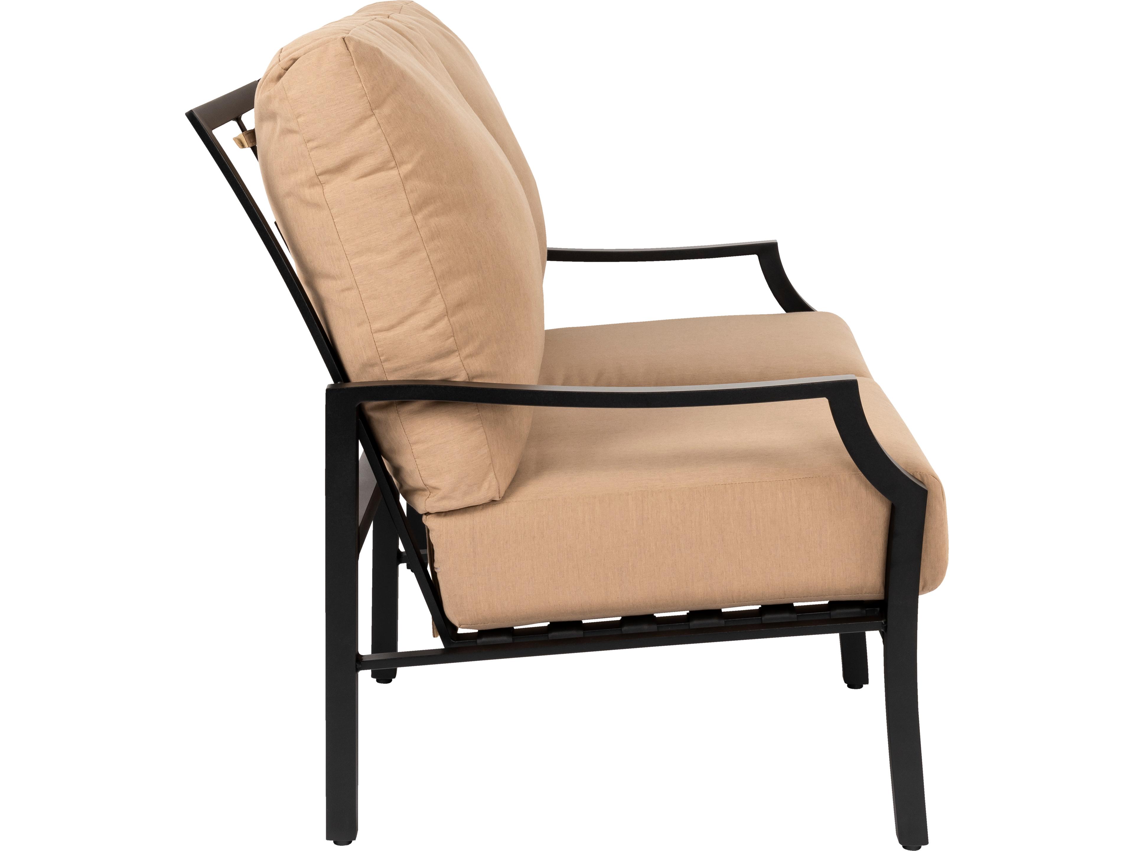 Woodard Nico Cushion Aluminum Outdoor Patio Loveseat