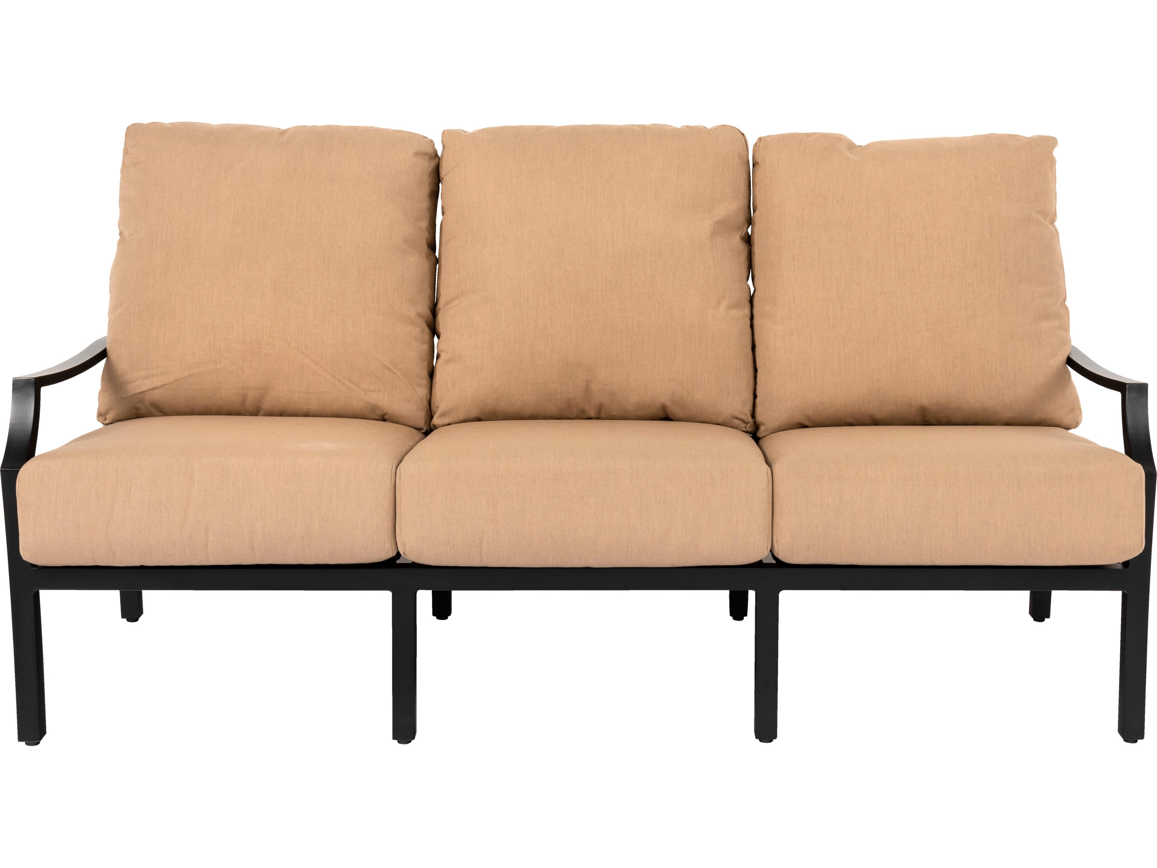 Woodard Nico Cushion Aluminum Outdoor Patio Sofa