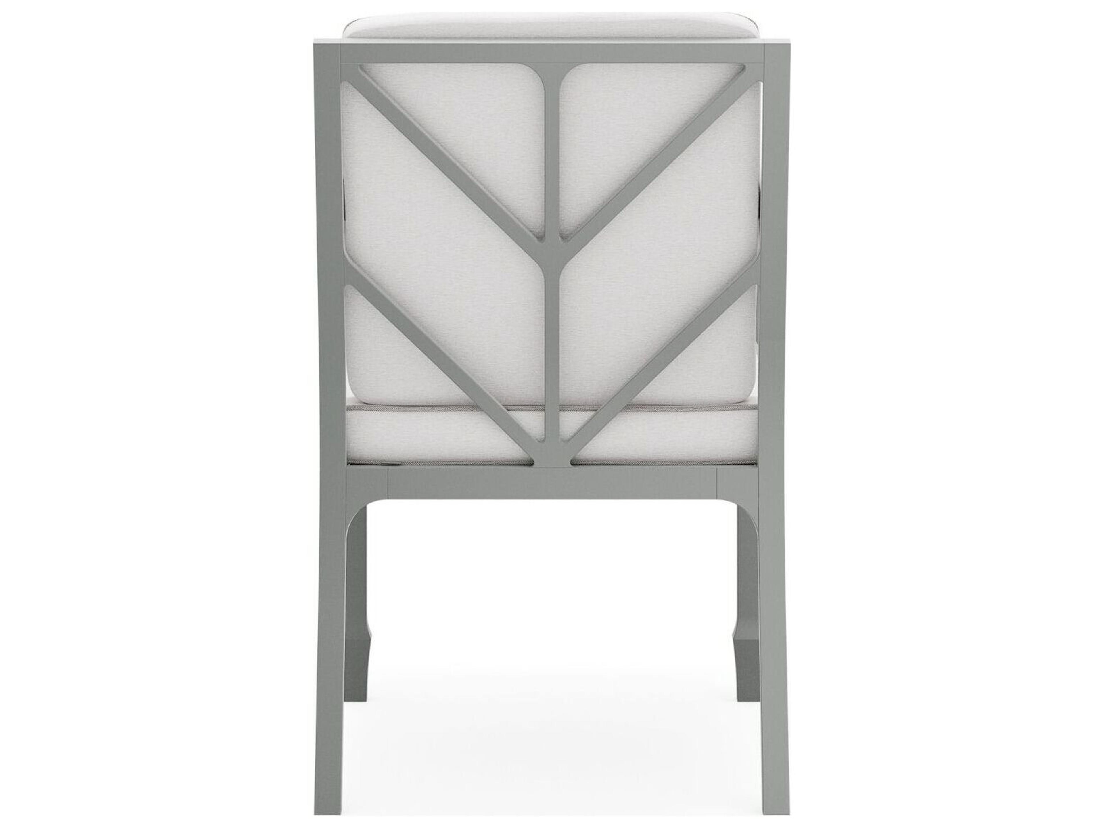 Woodard Alberti Aluminum Cushion Dining Chair
