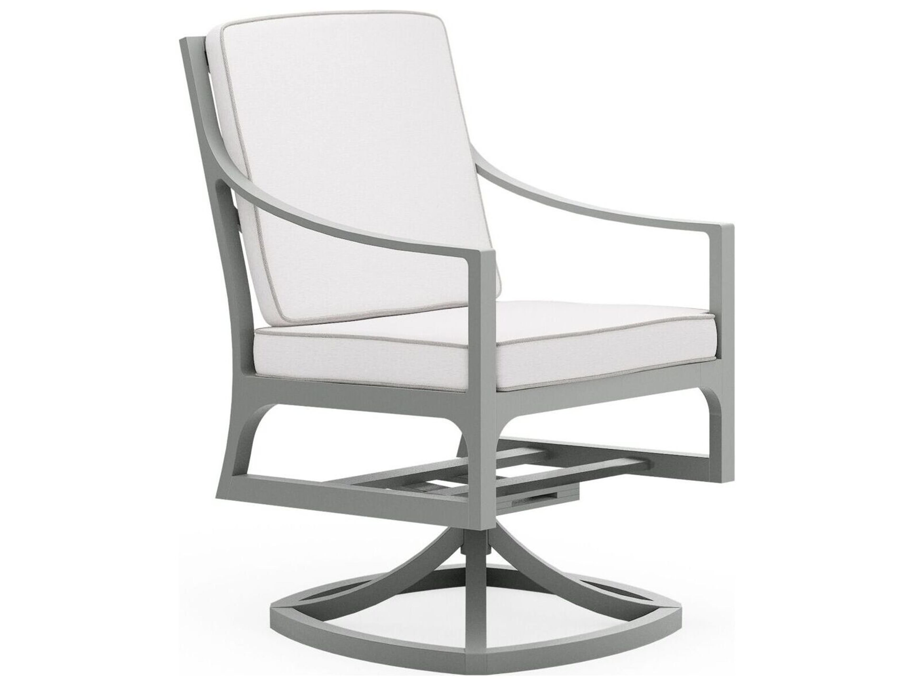 Alberti Aluminum Cushion Dining Chair