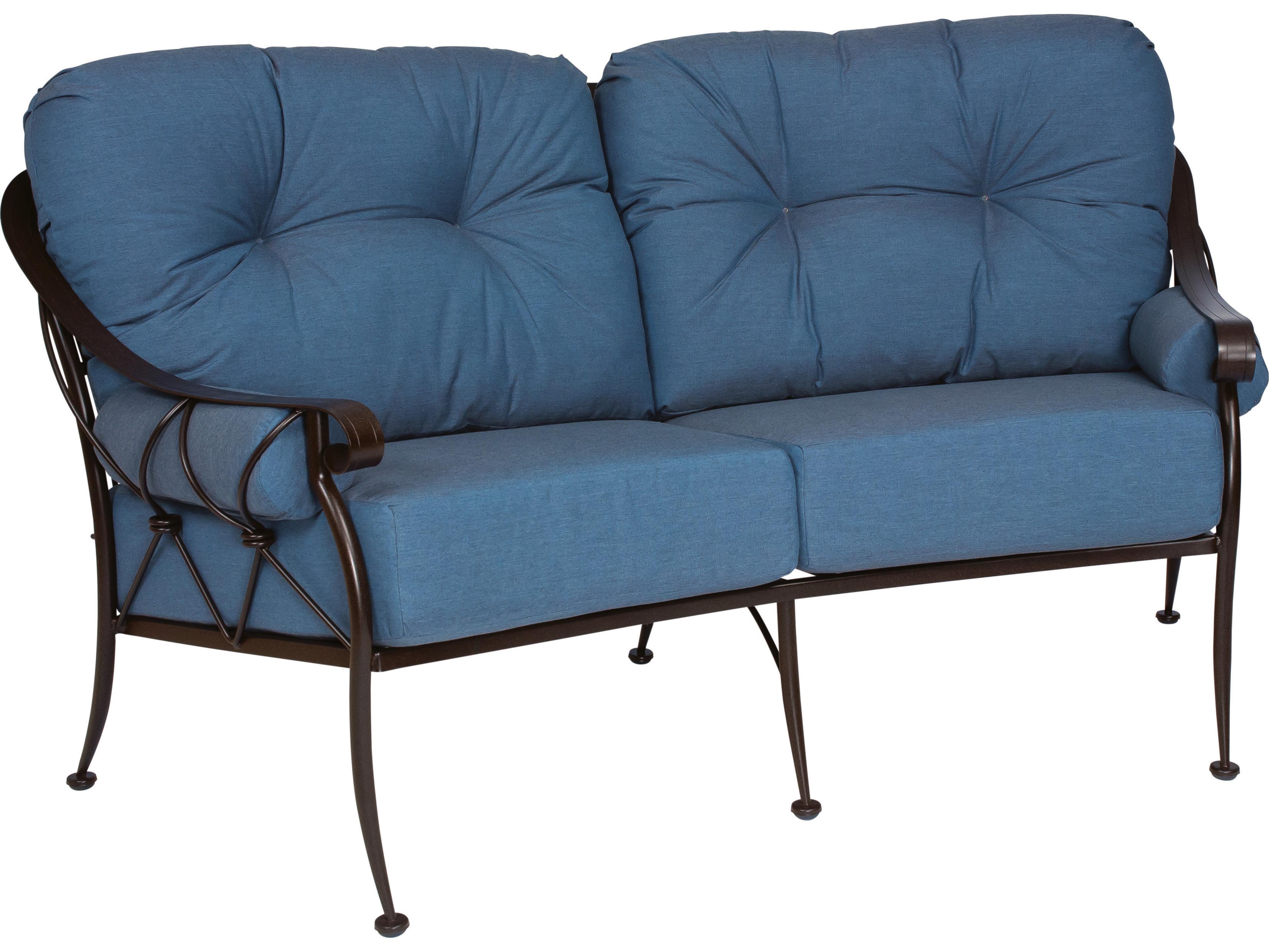 Derby Crescent Loveseat Replacement Cushions