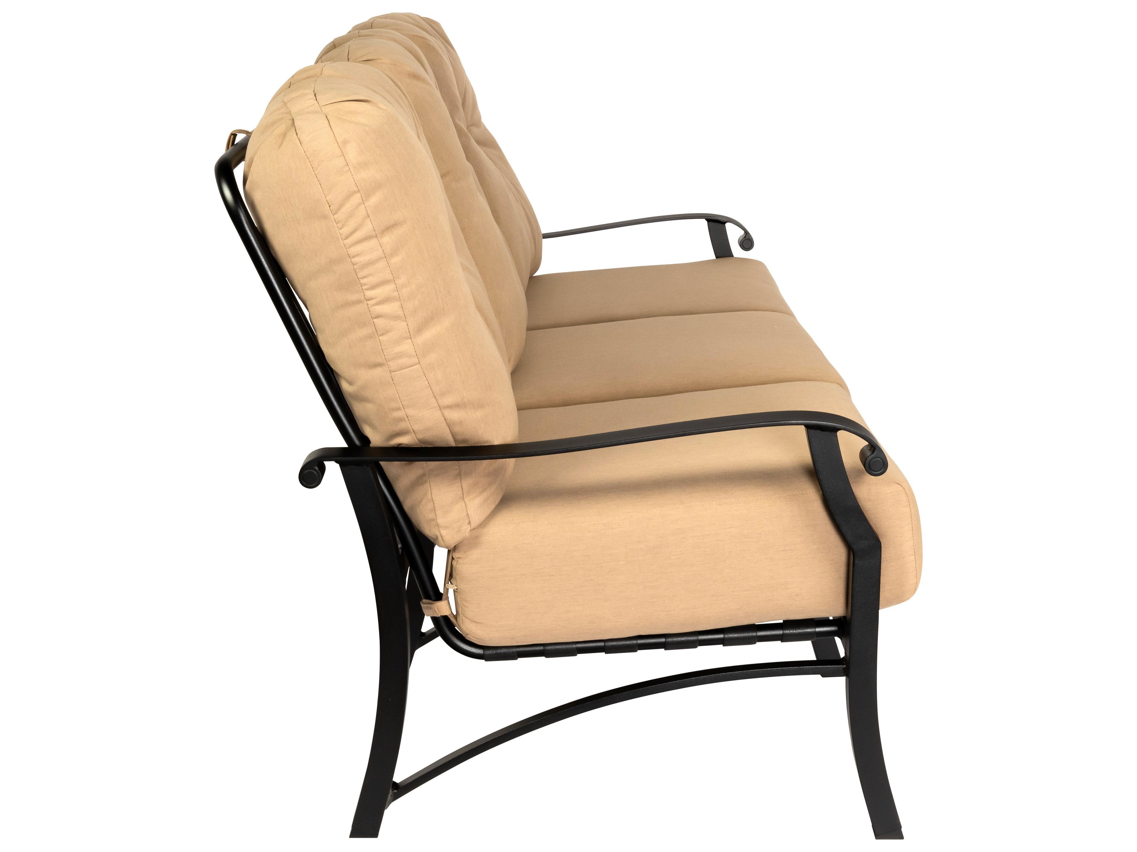 Woodard Cortland Cushion Aluminum Outdoor Patio Sofa