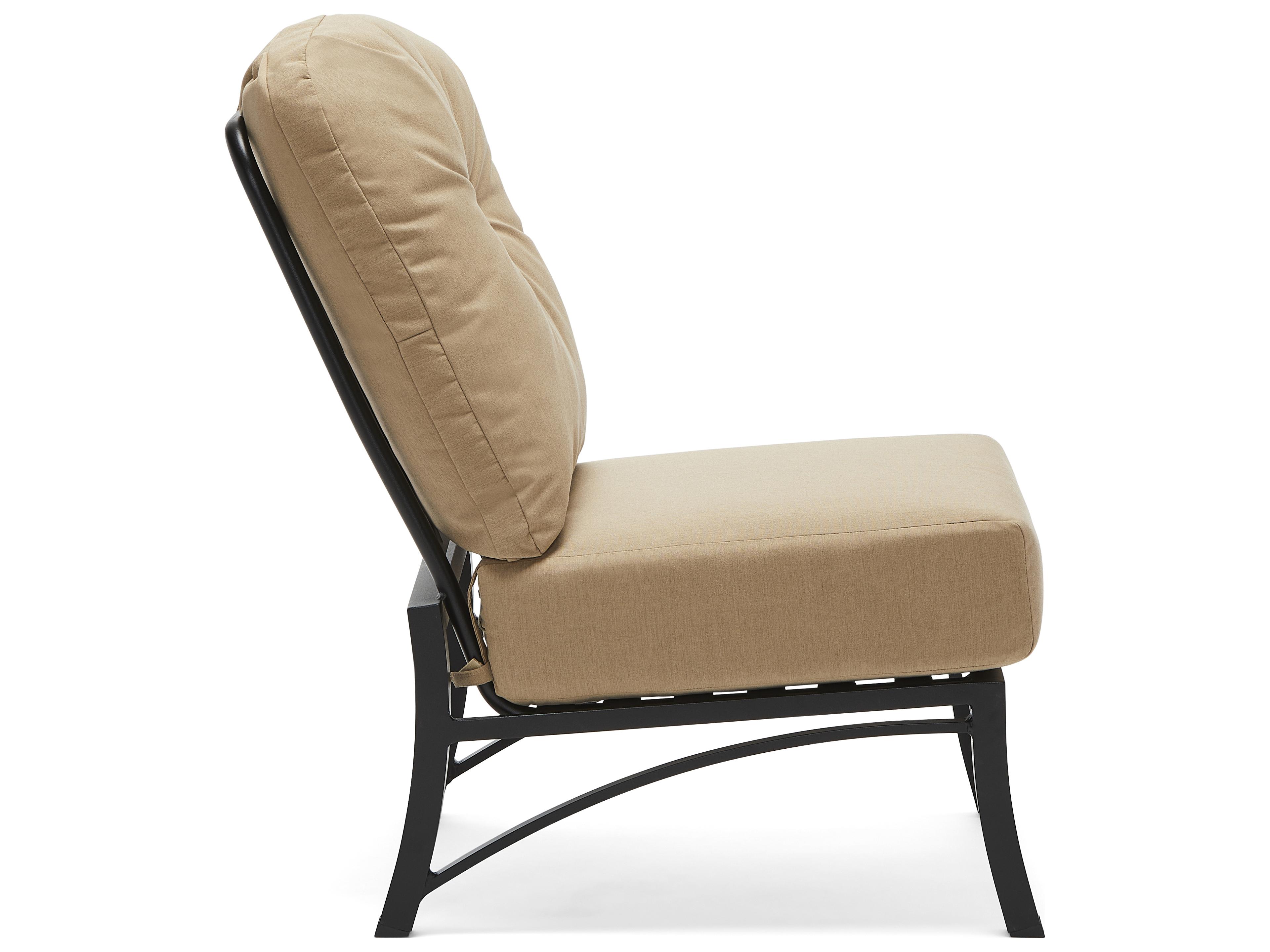 Woodard Cortland Cushion Aluminum Modular Outdoor Patio Lounge Chair