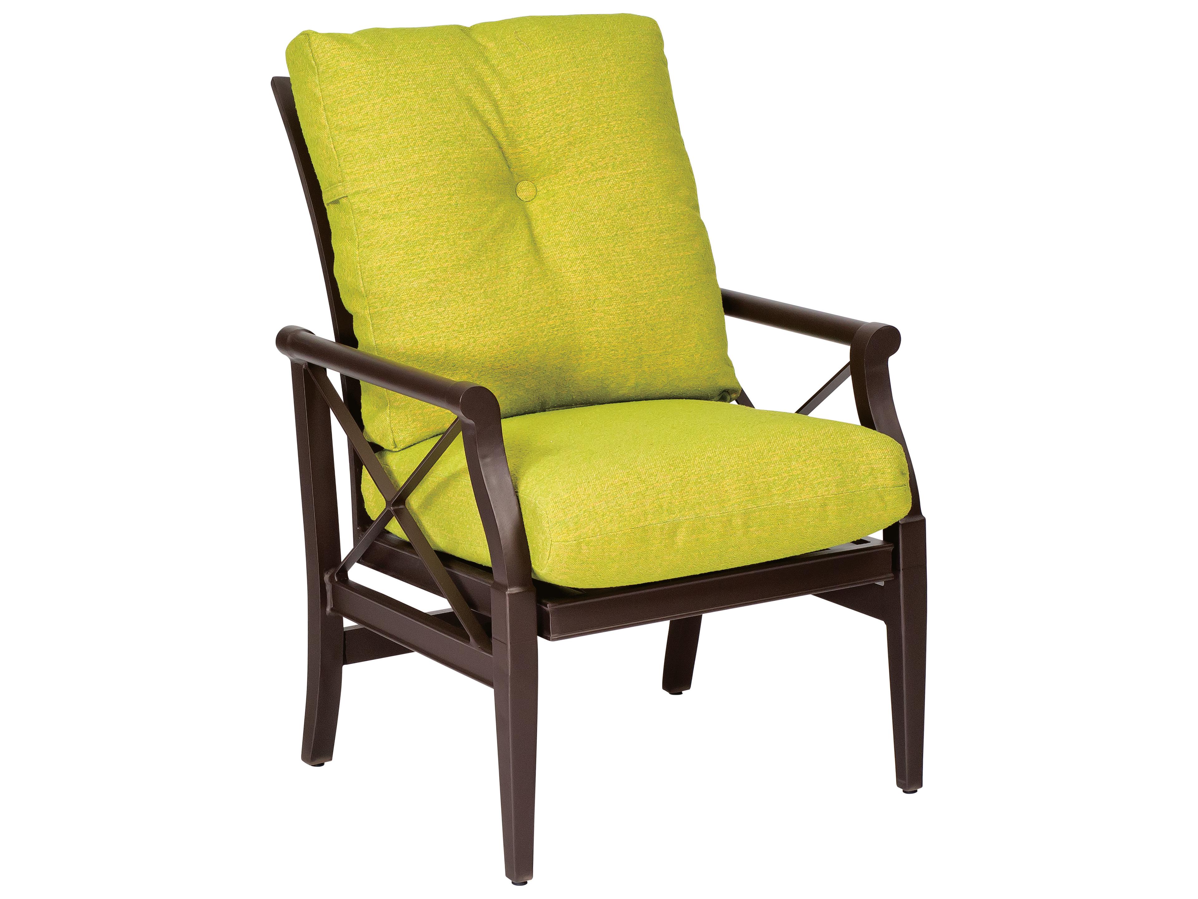 Woodard Andover Cushion Aluminum Rocking Outdoor Patio Lounge Chair