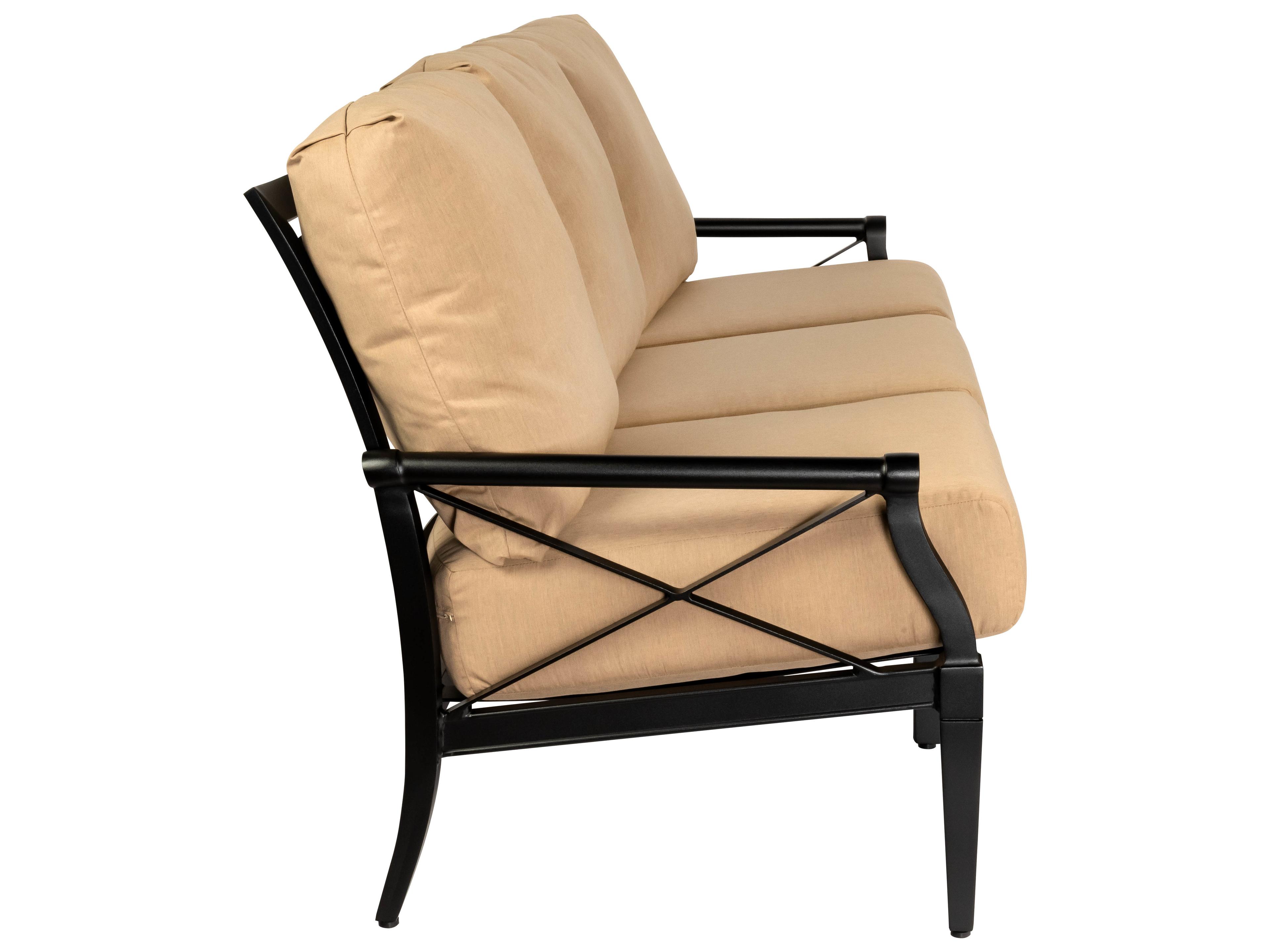 Woodard Andover Cushion Aluminum Outdoor Patio Sofa