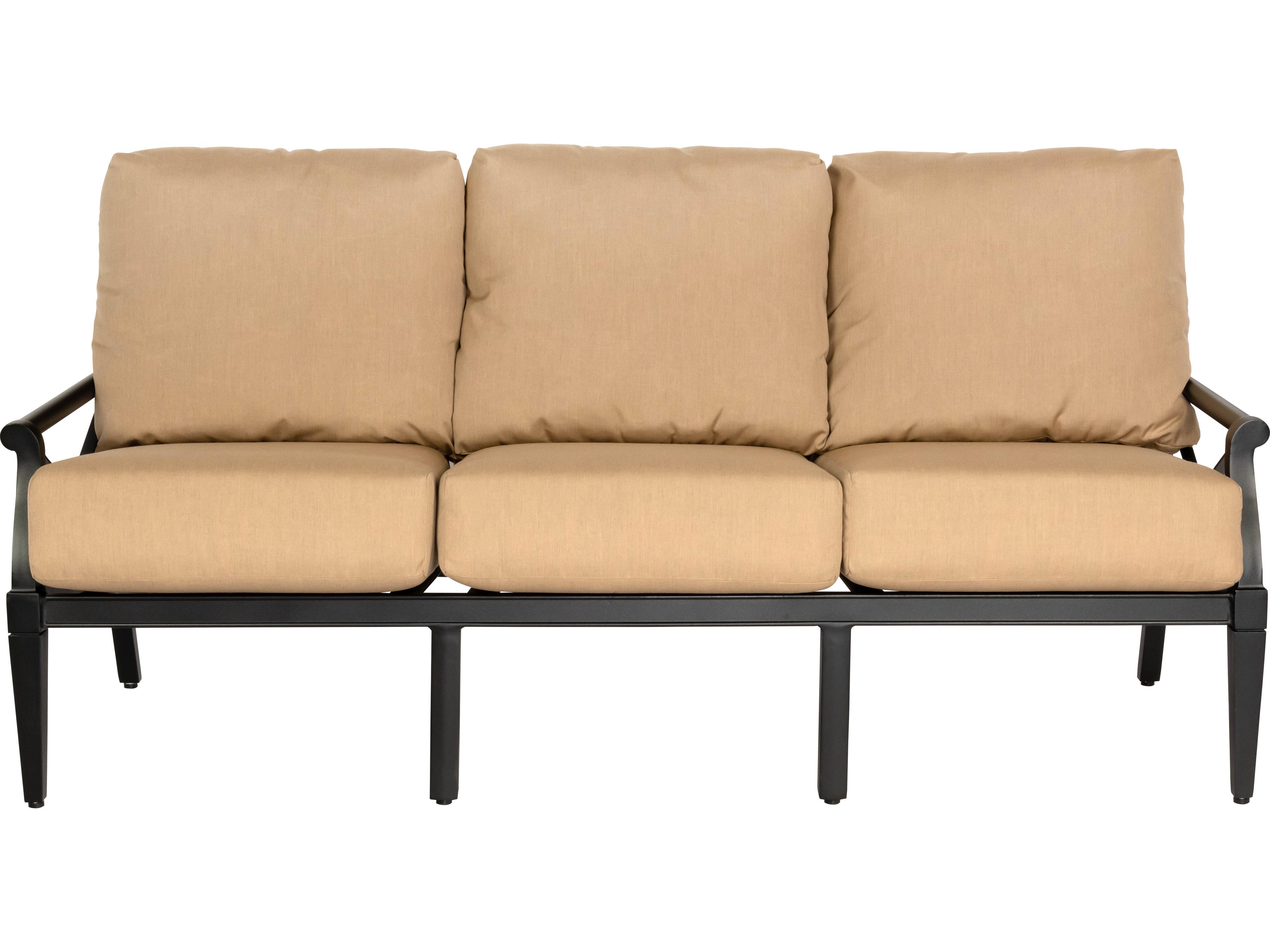 Woodard Andover Cushion Aluminum Outdoor Patio Sofa