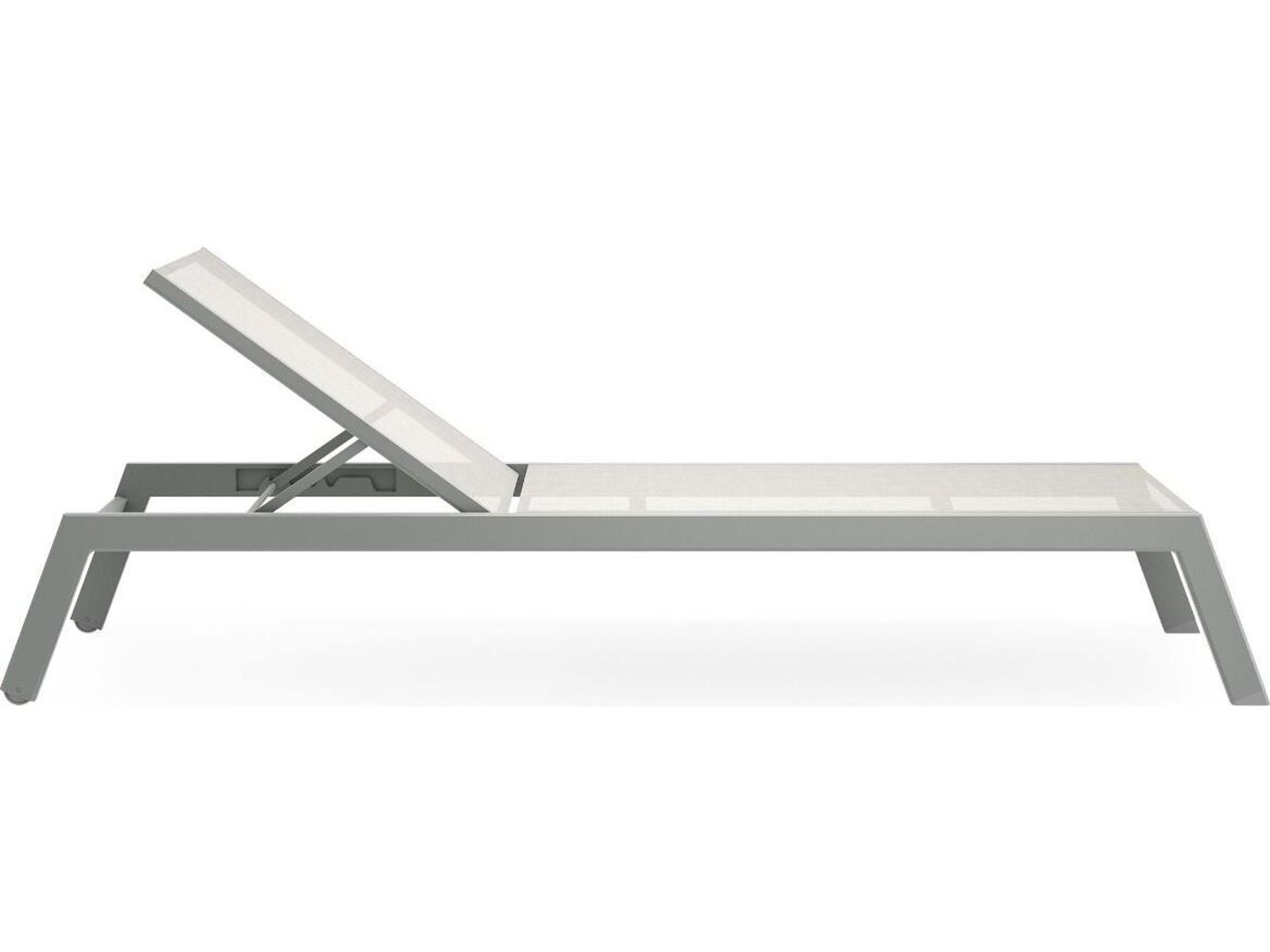 Woodard Palm Coast Sling Aluminum Chaise Lounge