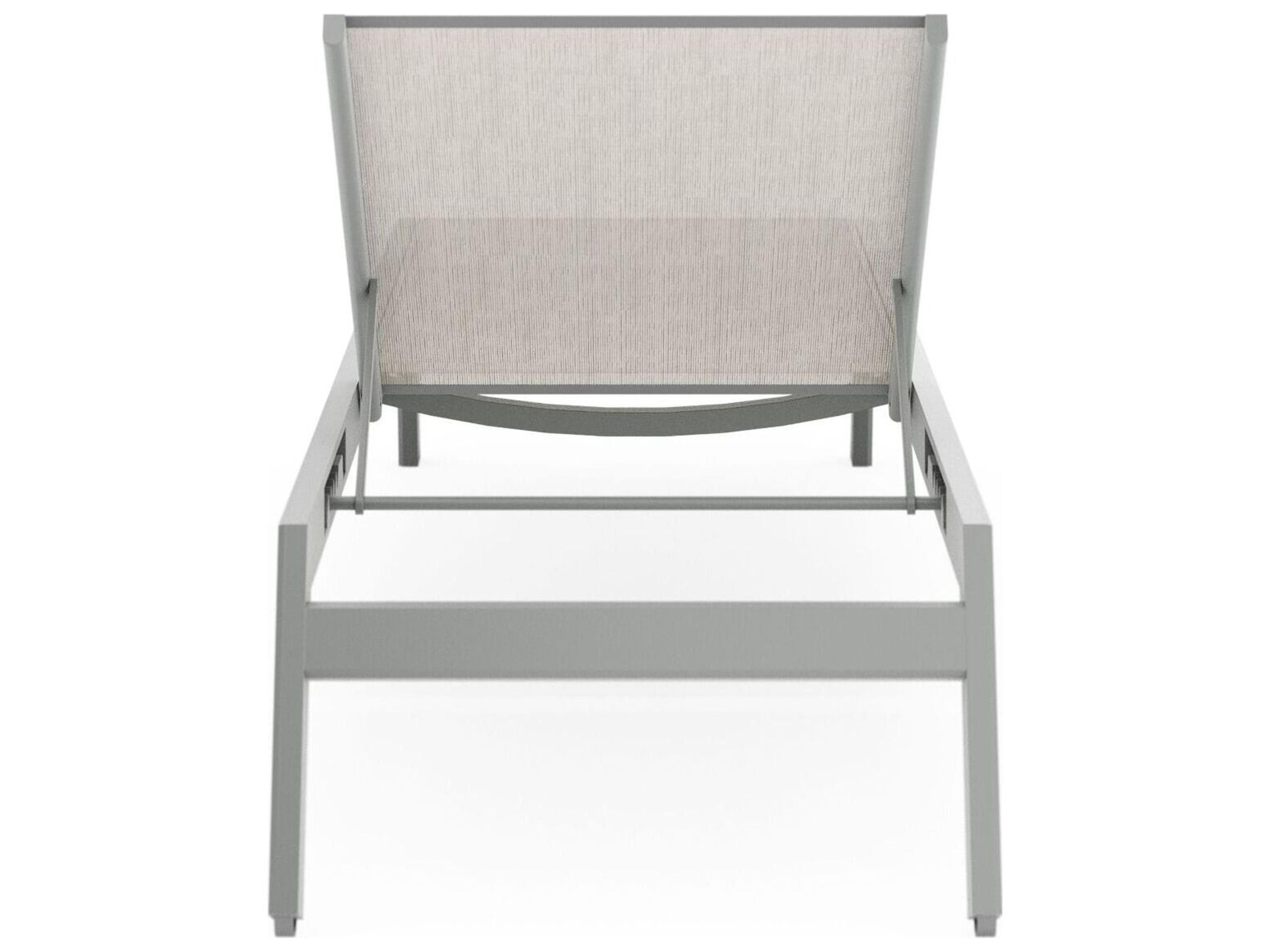 Woodard Palm Coast Sling Aluminum Chaise Lounge