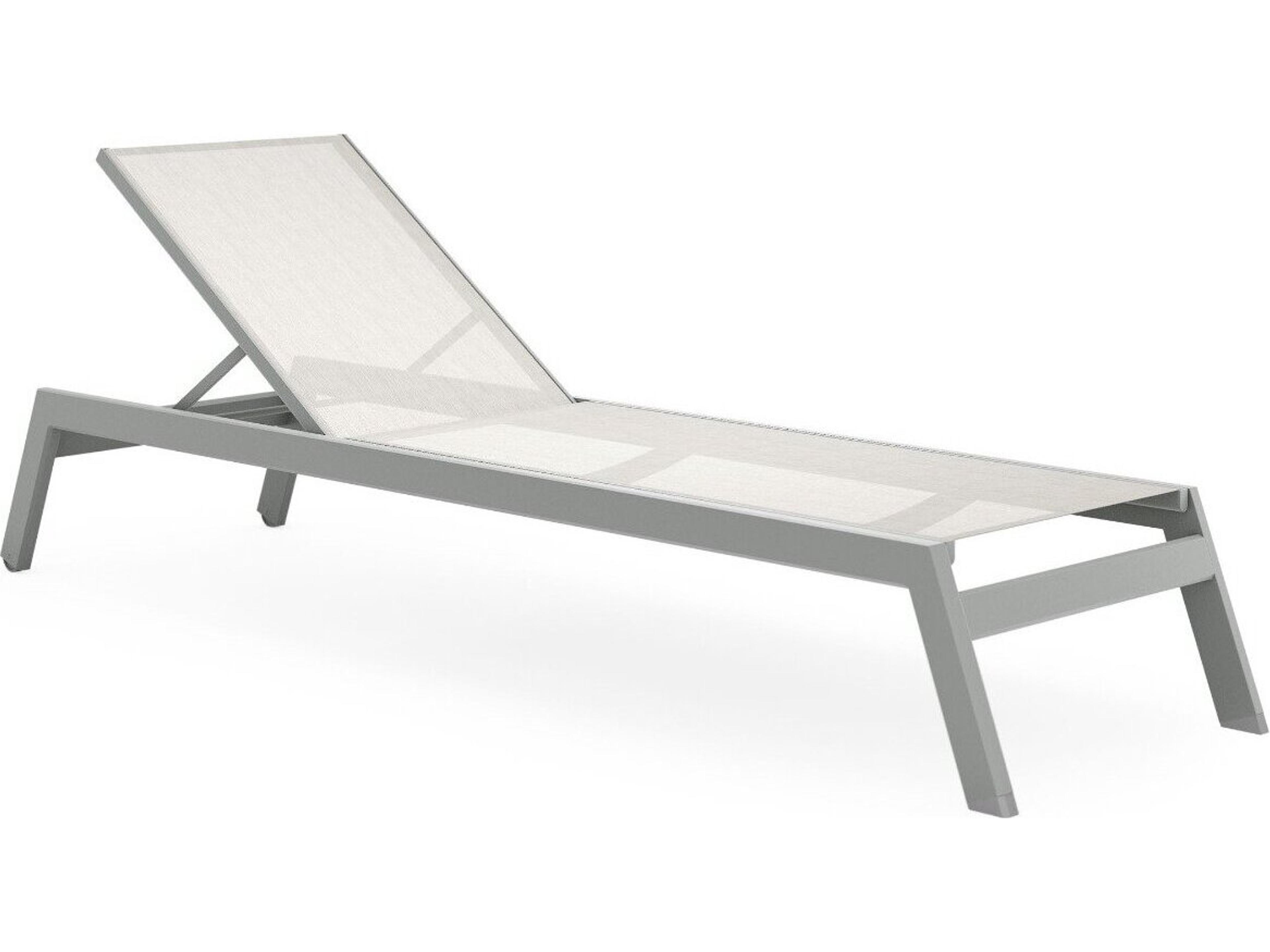 Woodard Palm Coast Sling Aluminum Chaise Lounge