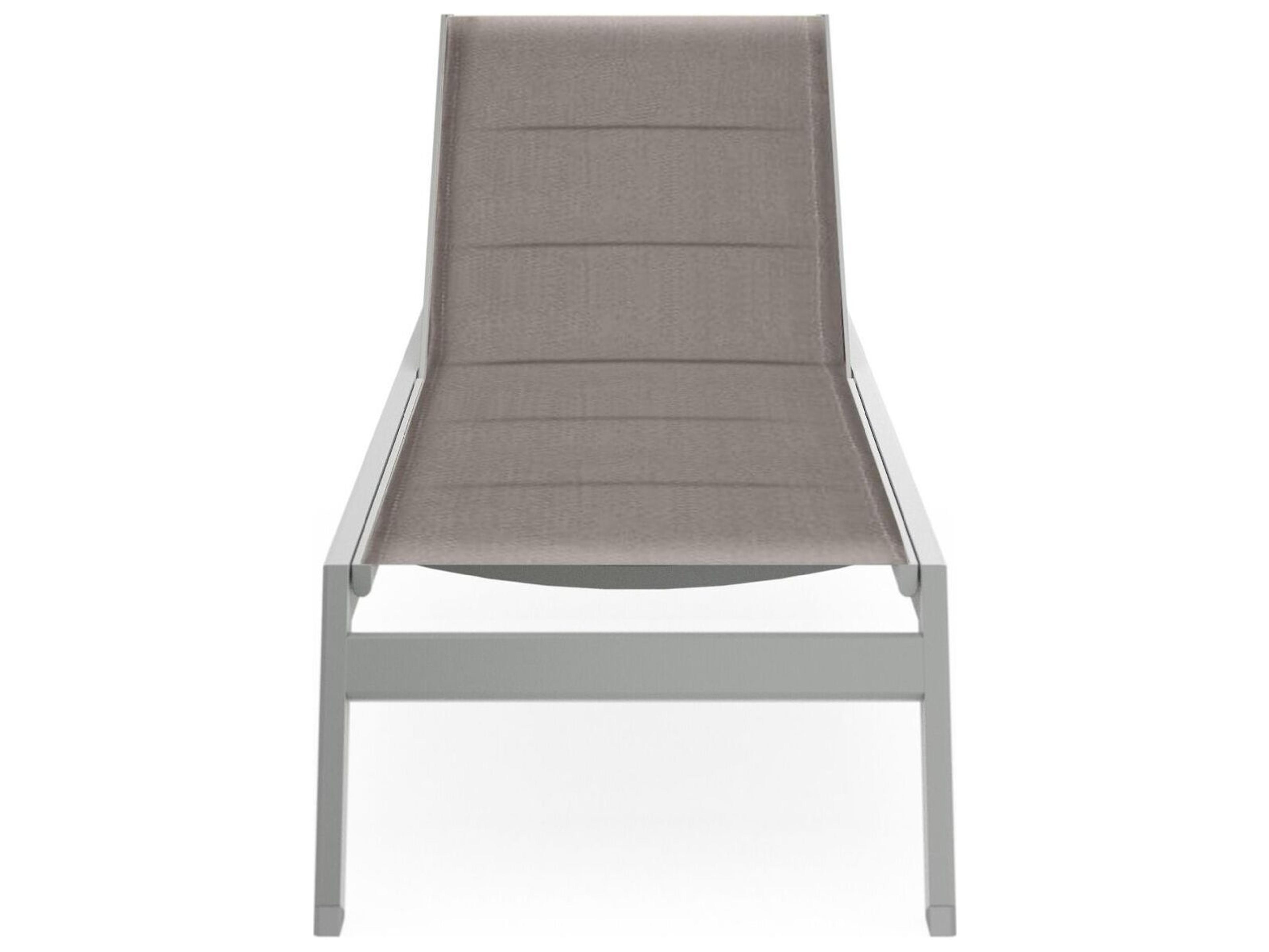 Woodard Palm Coast Sling Aluminum Chaise Lounge