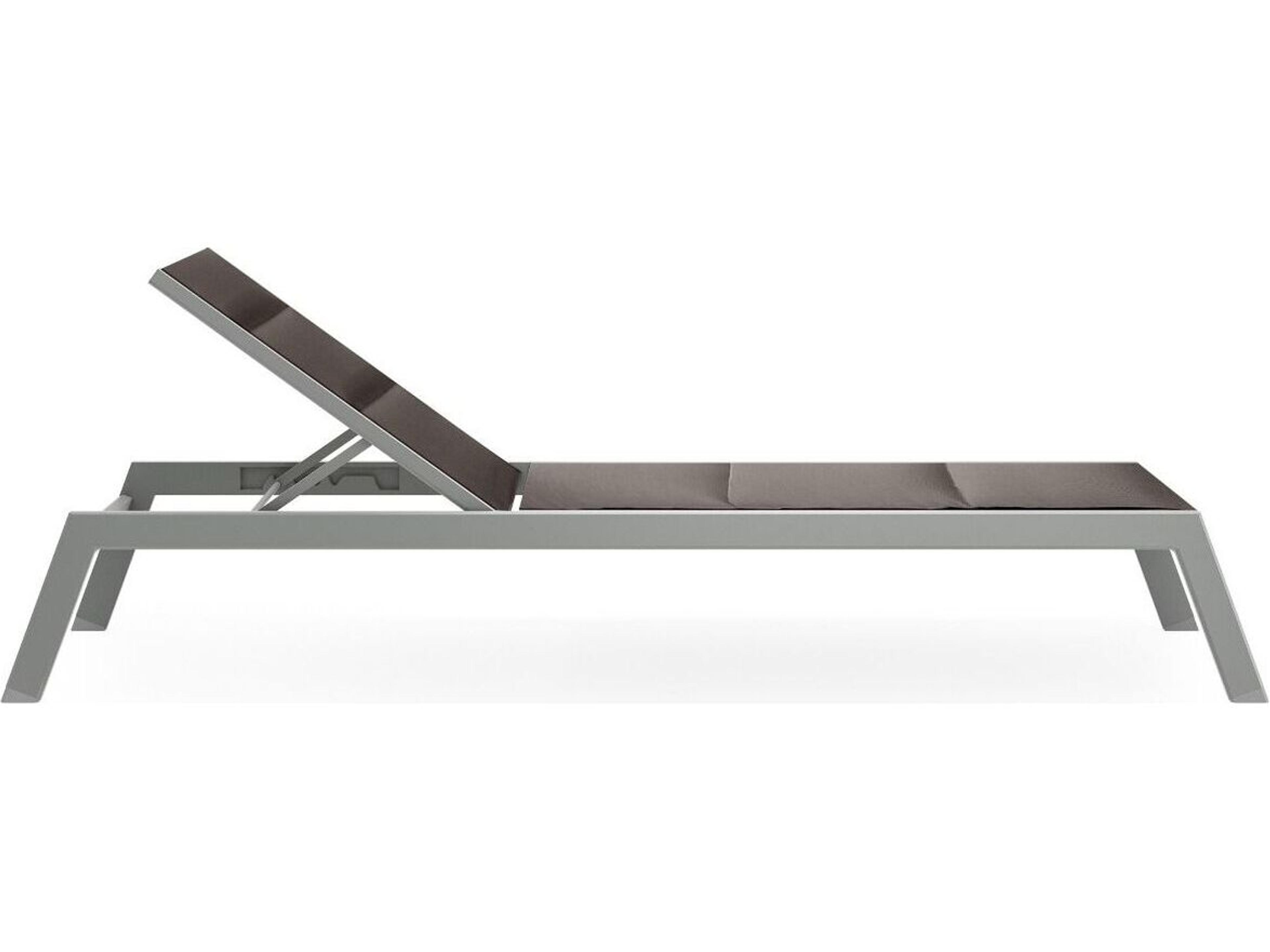 Woodard Palm Coast Sling Aluminum Chaise Lounge