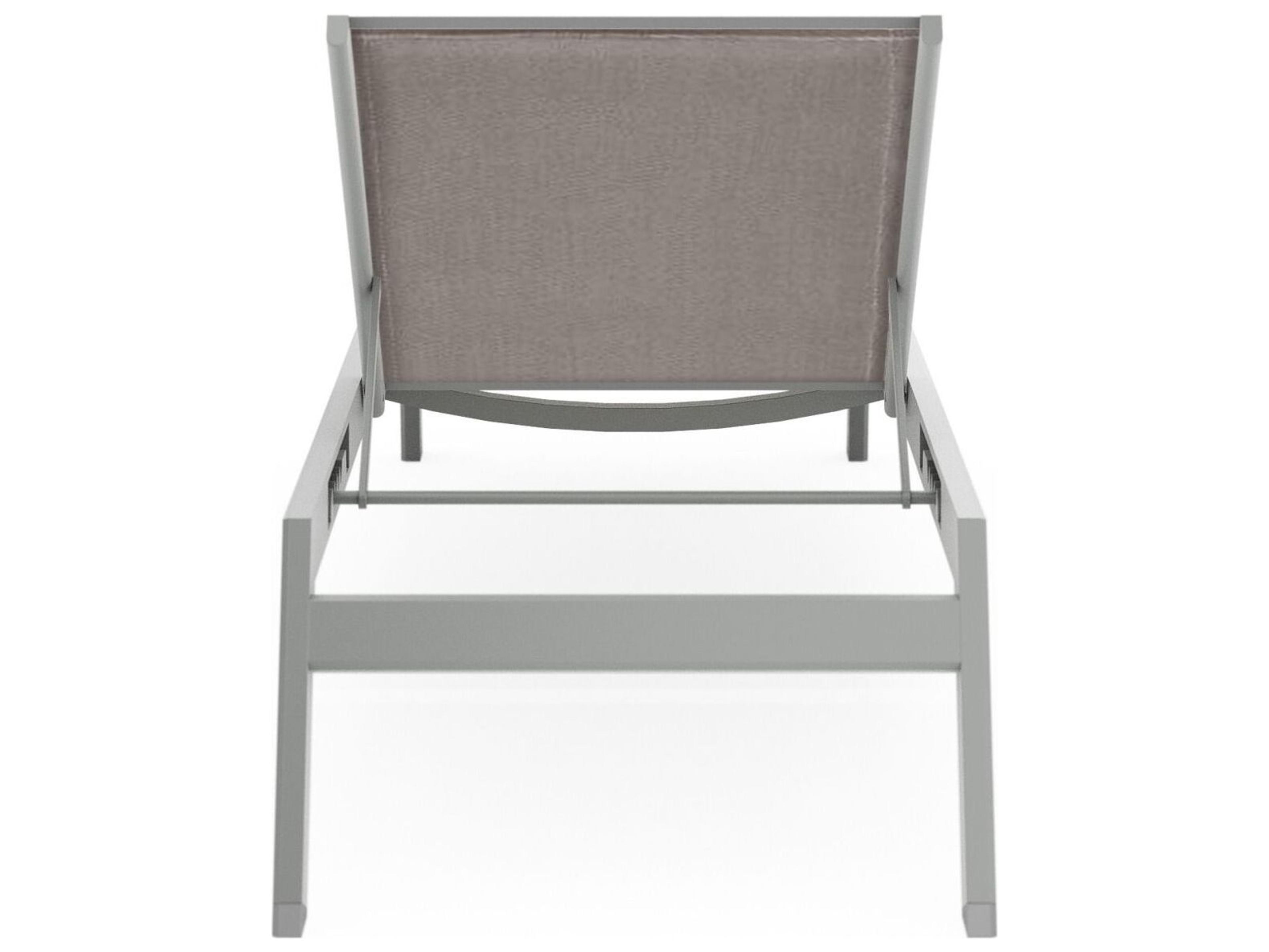 Woodard Palm Coast Sling Aluminum Chaise Lounge