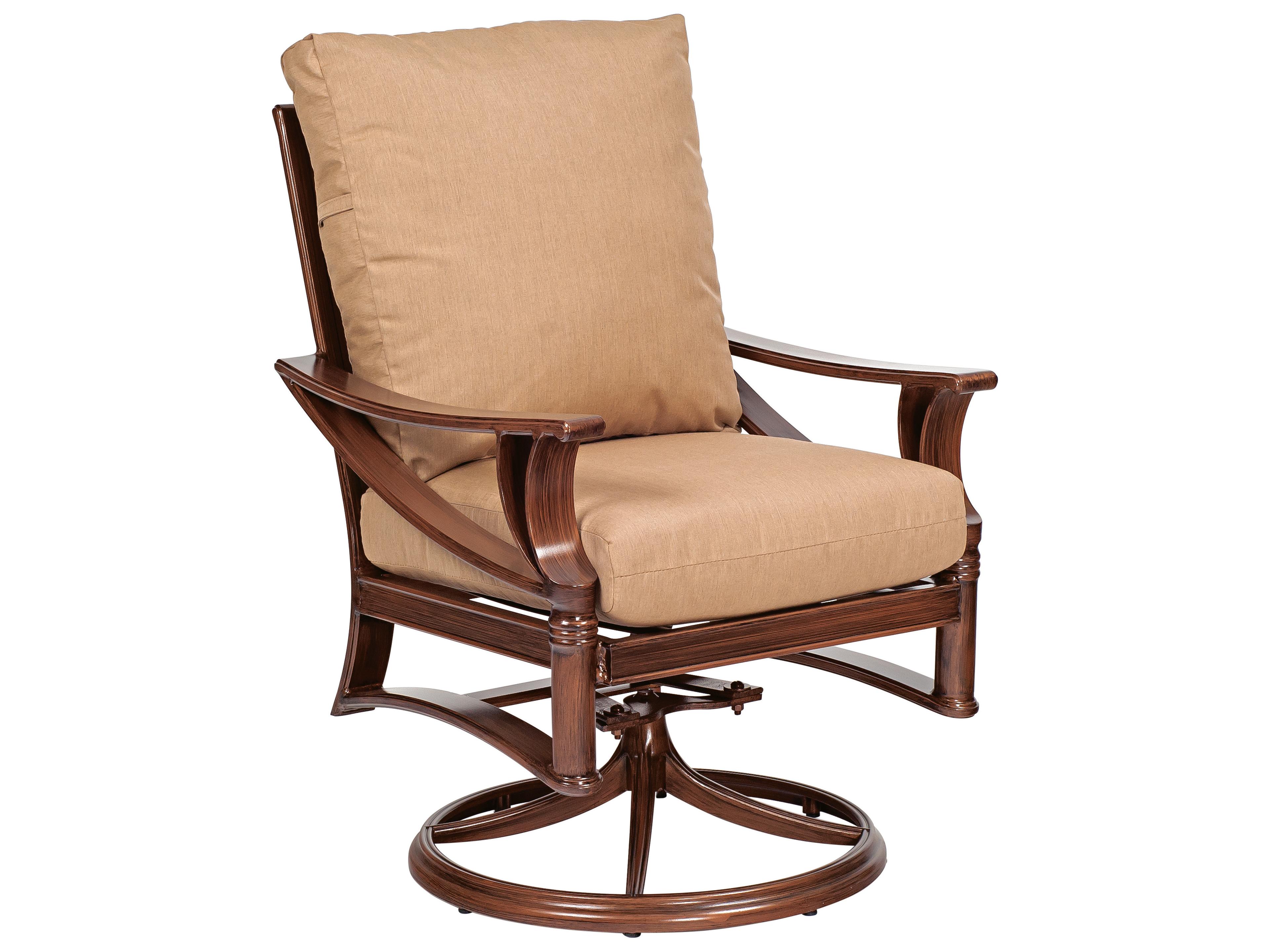 Arkadia Swivel Rocker Dining Chair Replacement Cushions