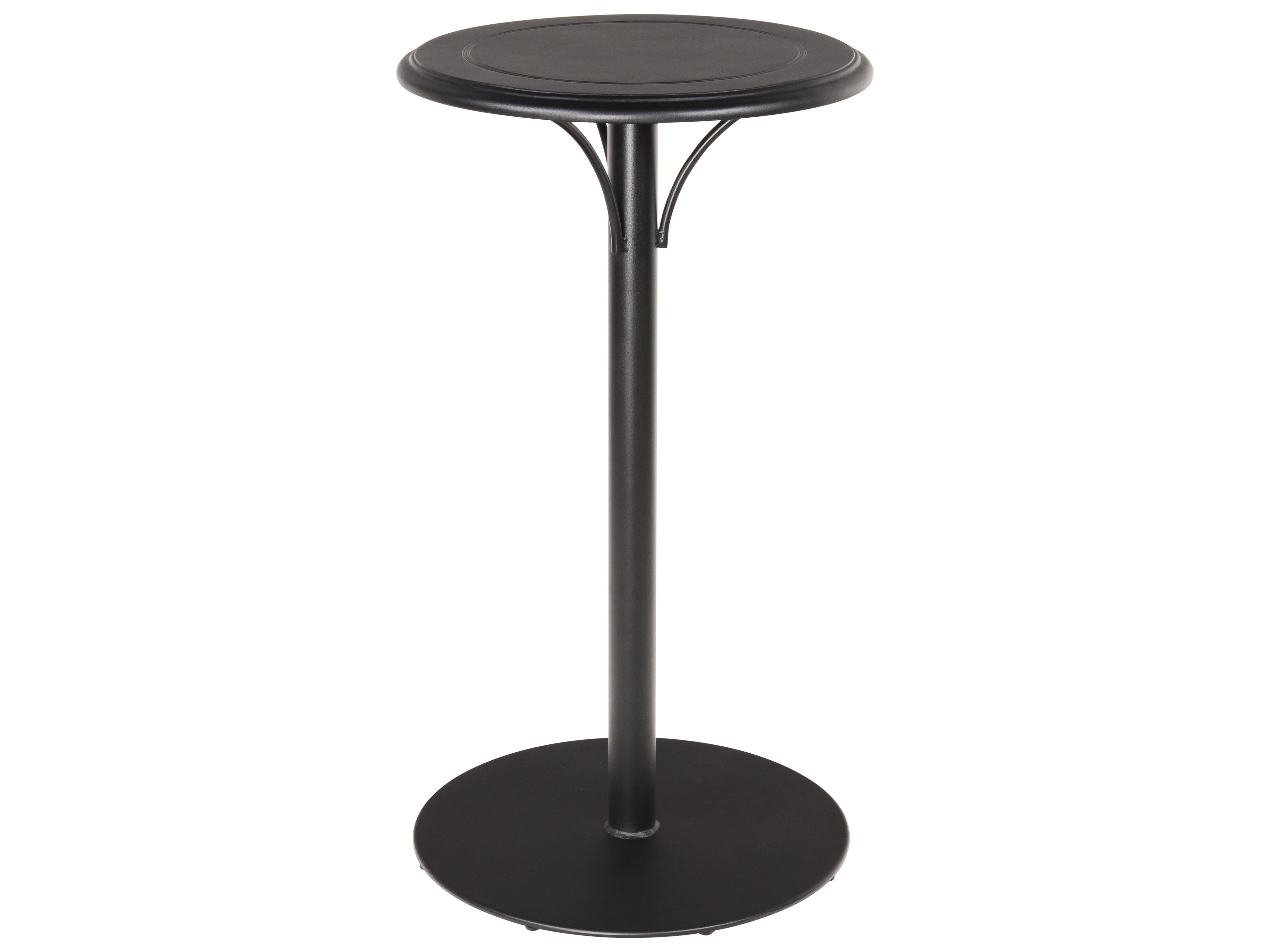 Woodard Aluminum Pedestal Bar Table Base