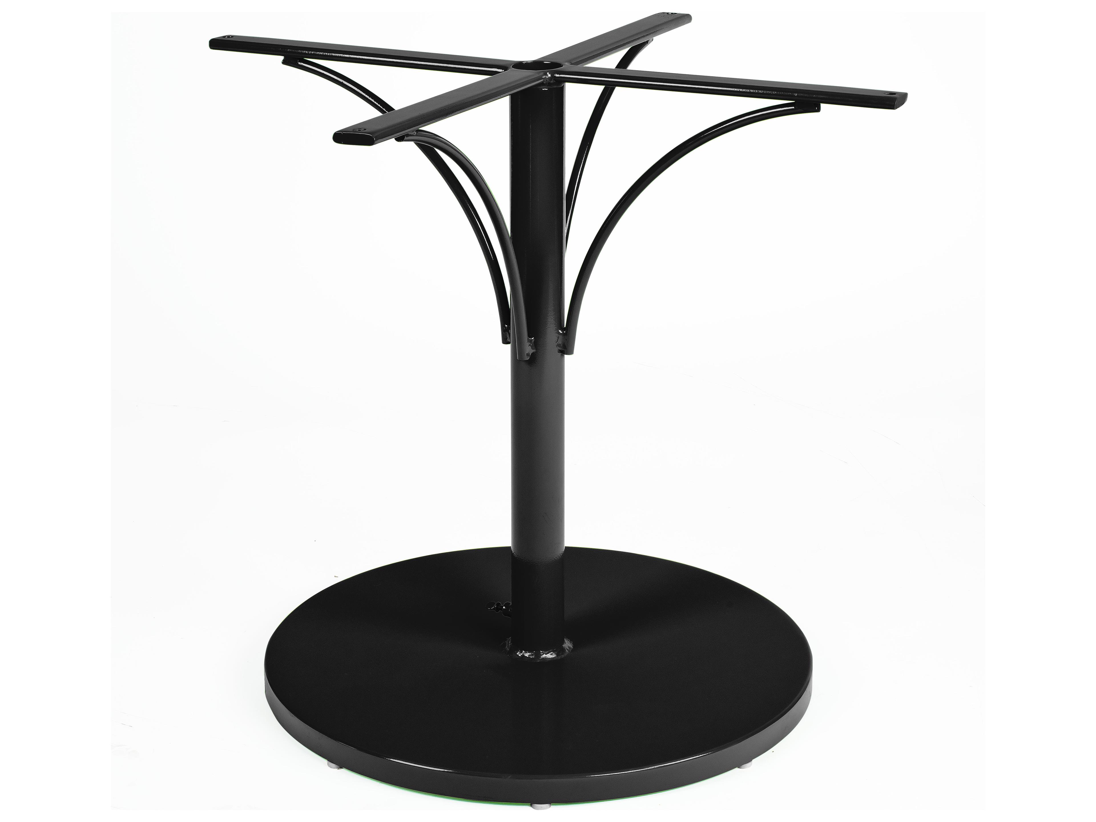 Aluminum Pedestal Dining Base with Weighted Umbrella Base
