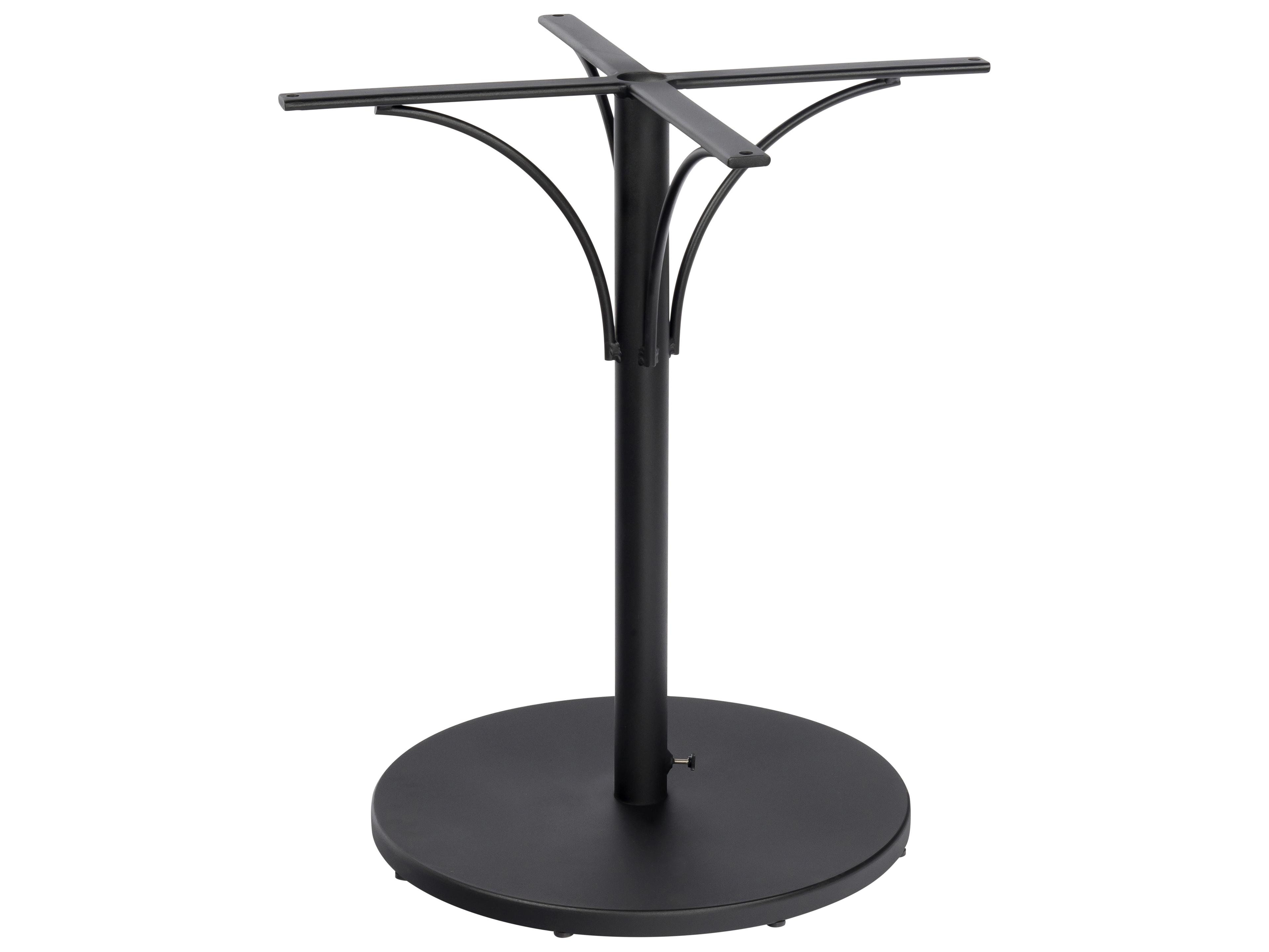 Aluminum Pedestal Counter Height Base with Weighted Umbrella Base