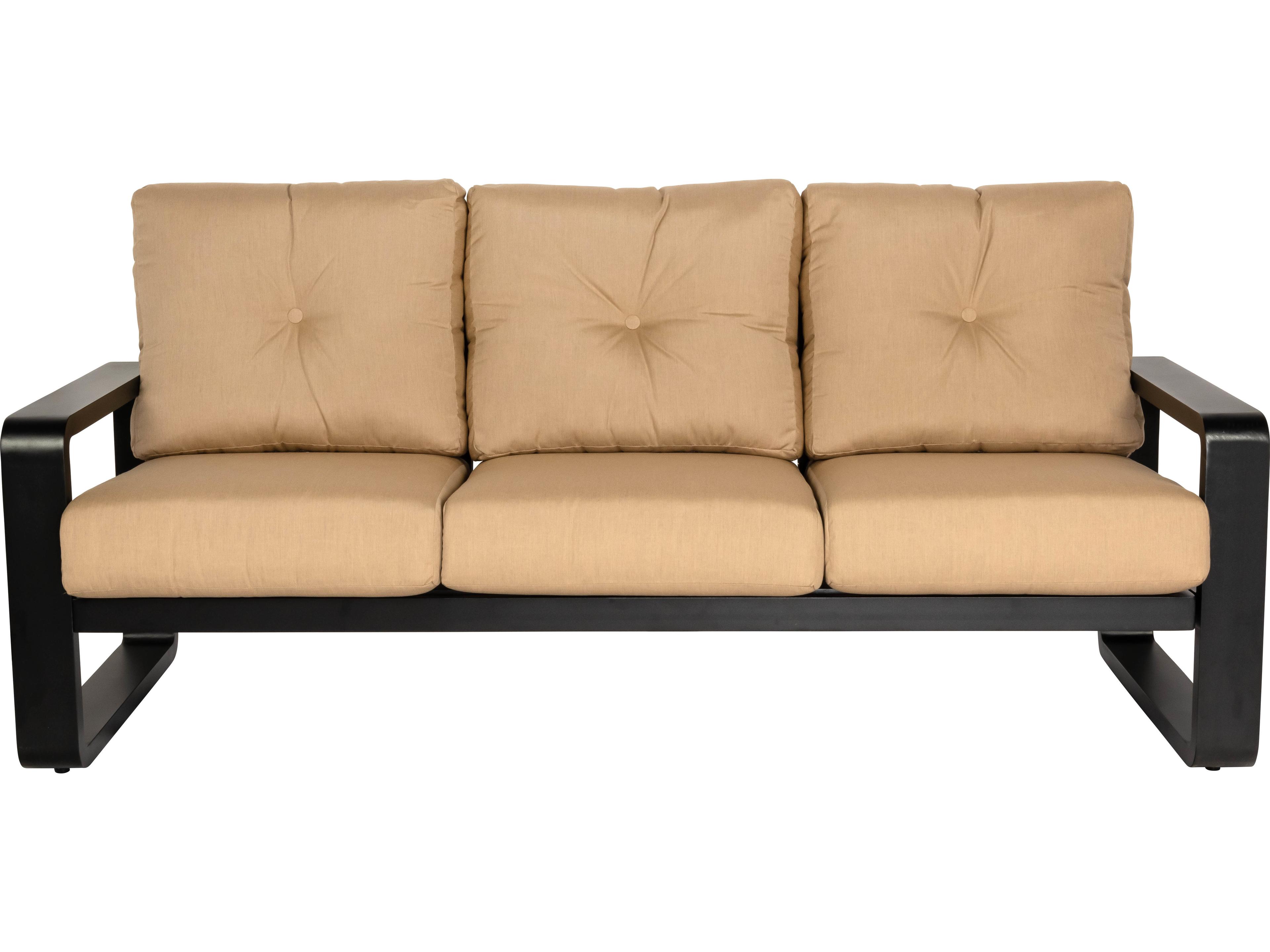 Woodard Vale Cushion Aluminum Outdoor Sofa