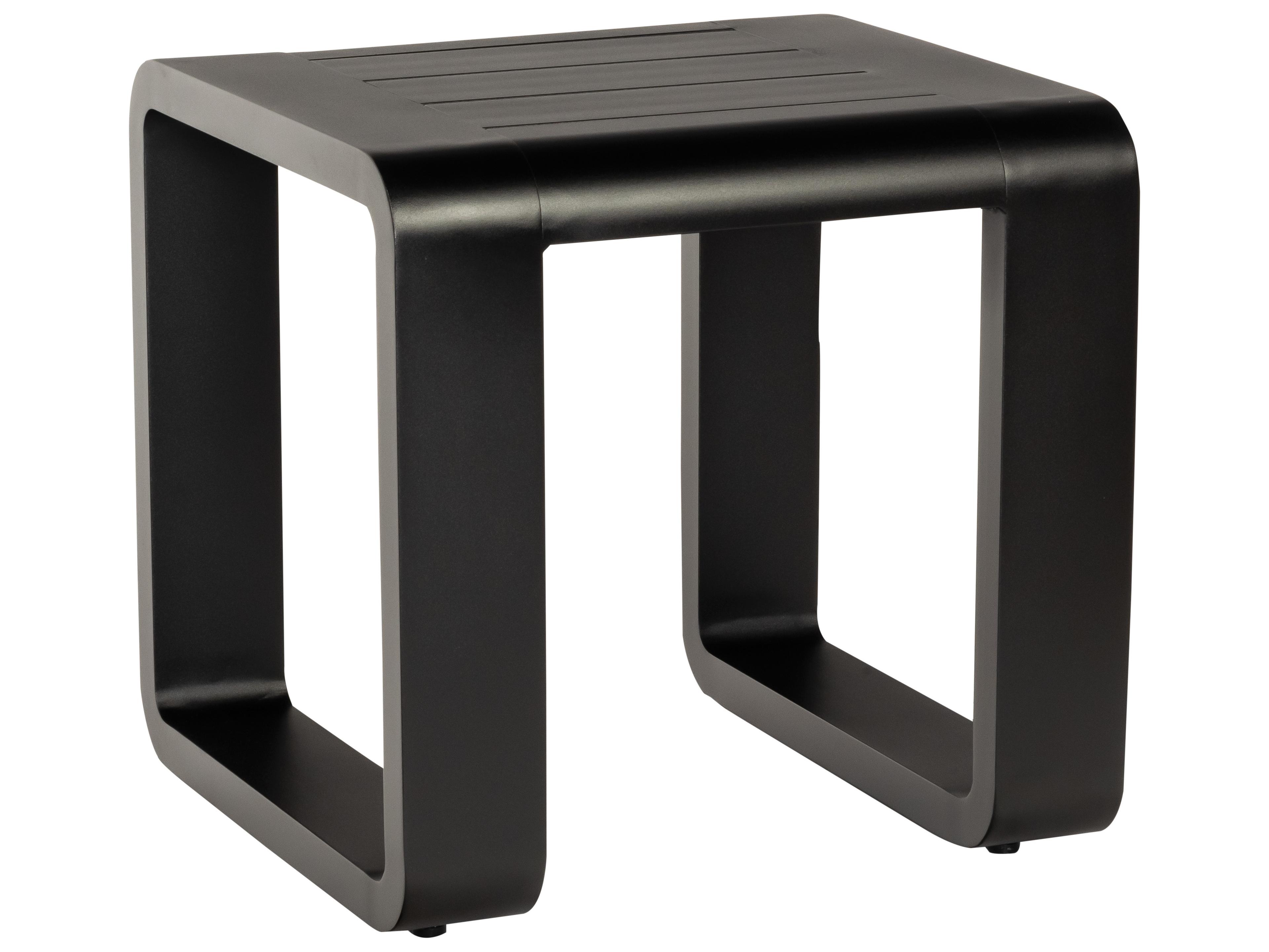 Woodard Vale Aluminum Square Outdoor Patio End Table