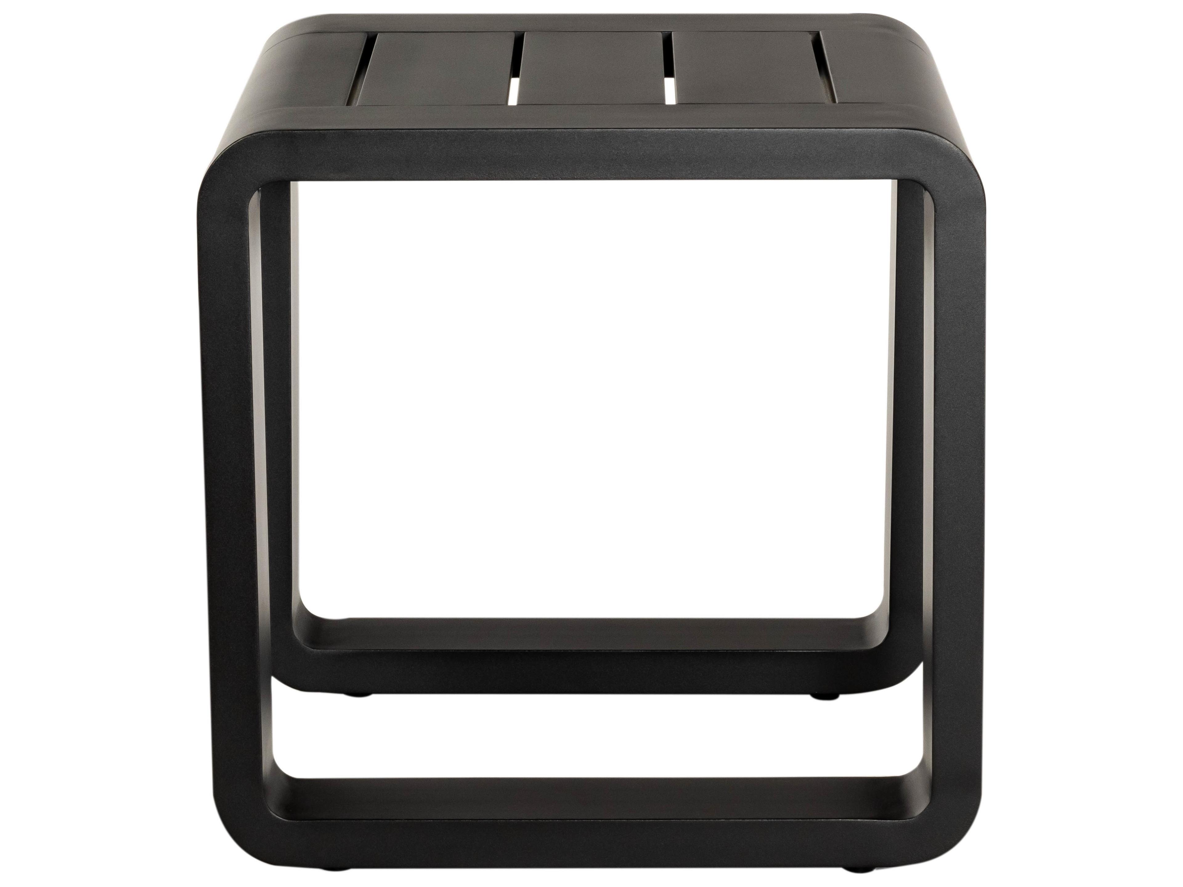 Woodard Vale Aluminum Square Outdoor Patio End Table