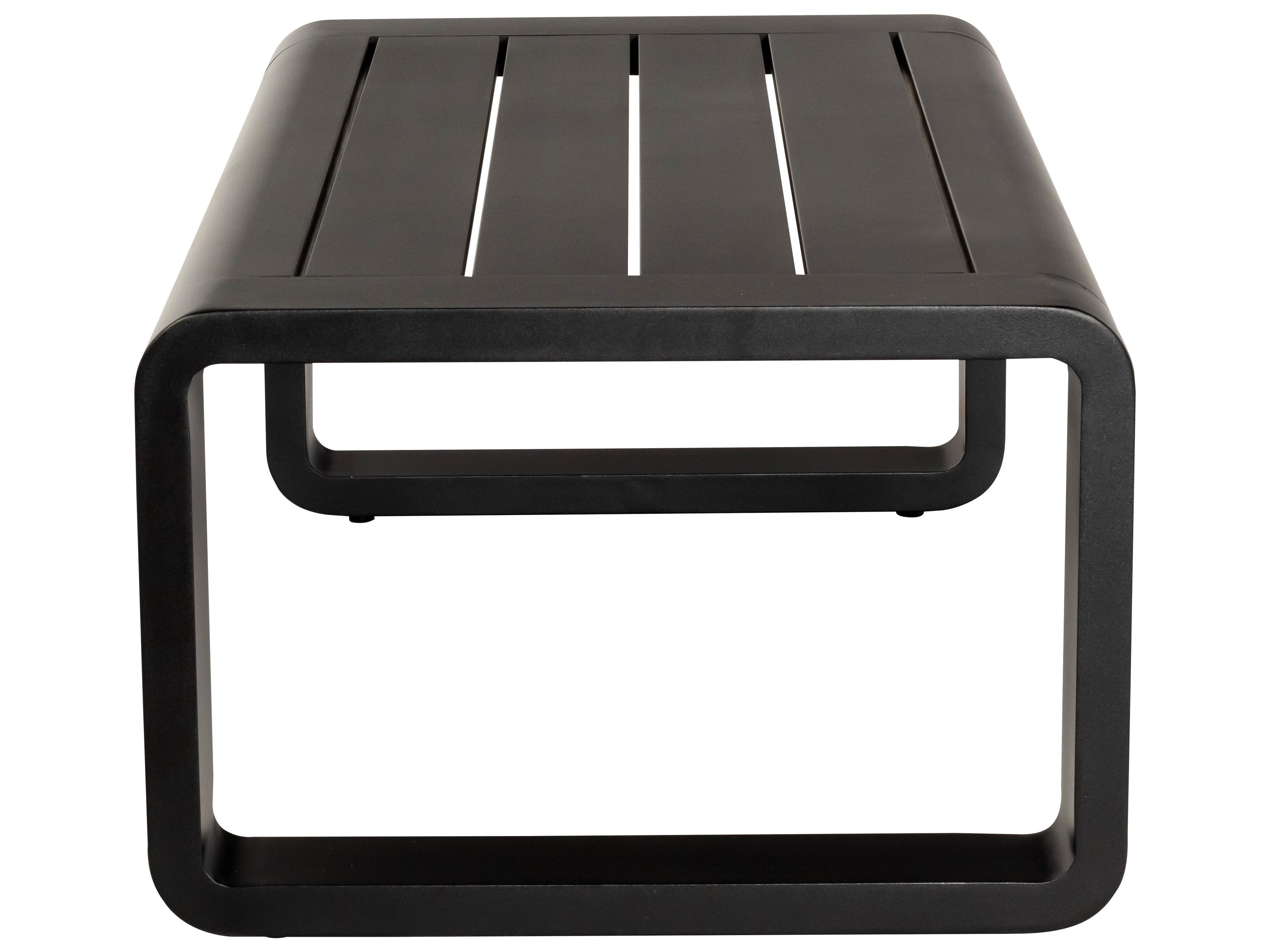 Woodard Vale Aluminum Rectangular Outdoor Coffee Table