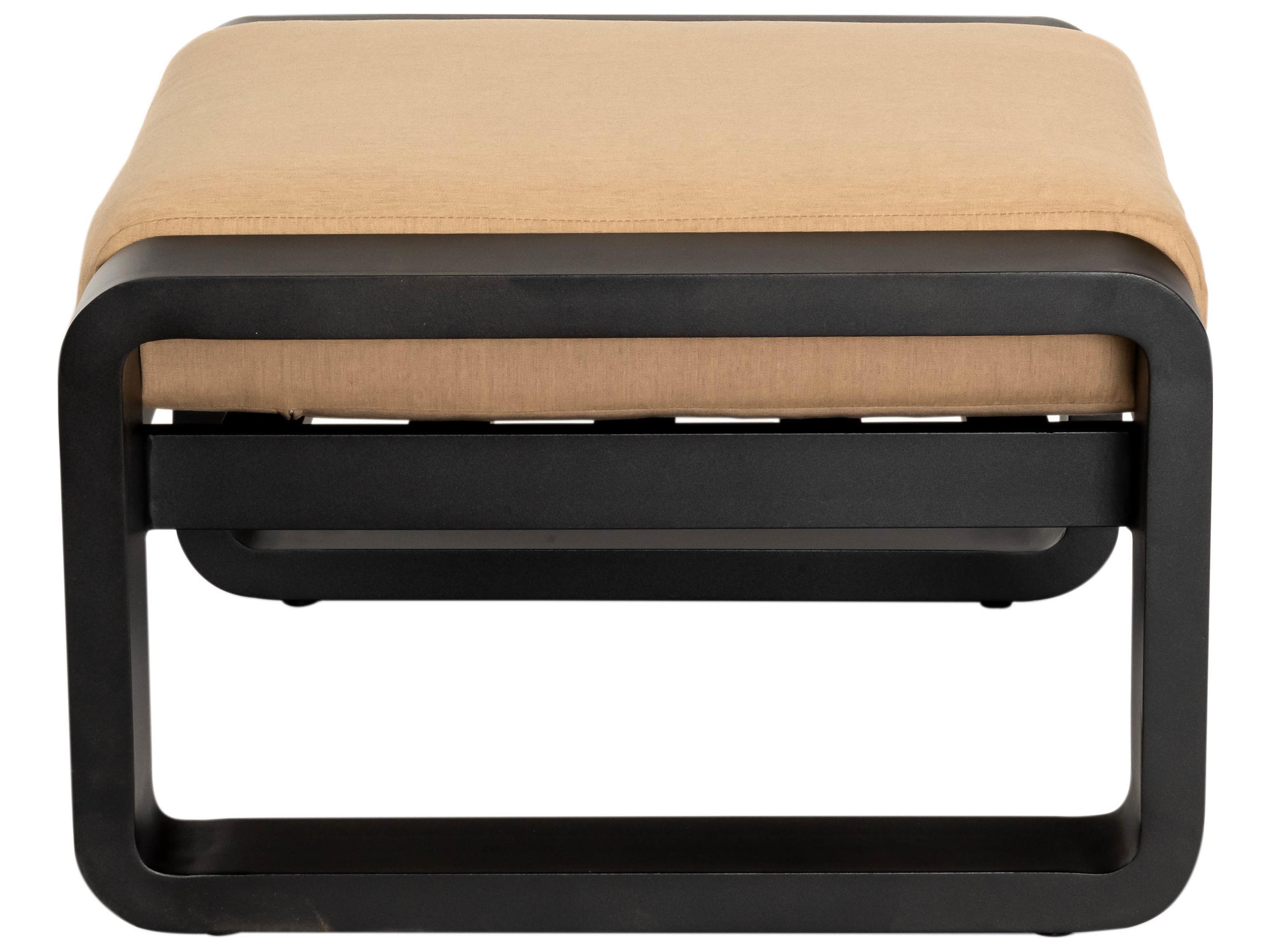Woodard Vale Cushion Aluminum Outdoor Ottoman