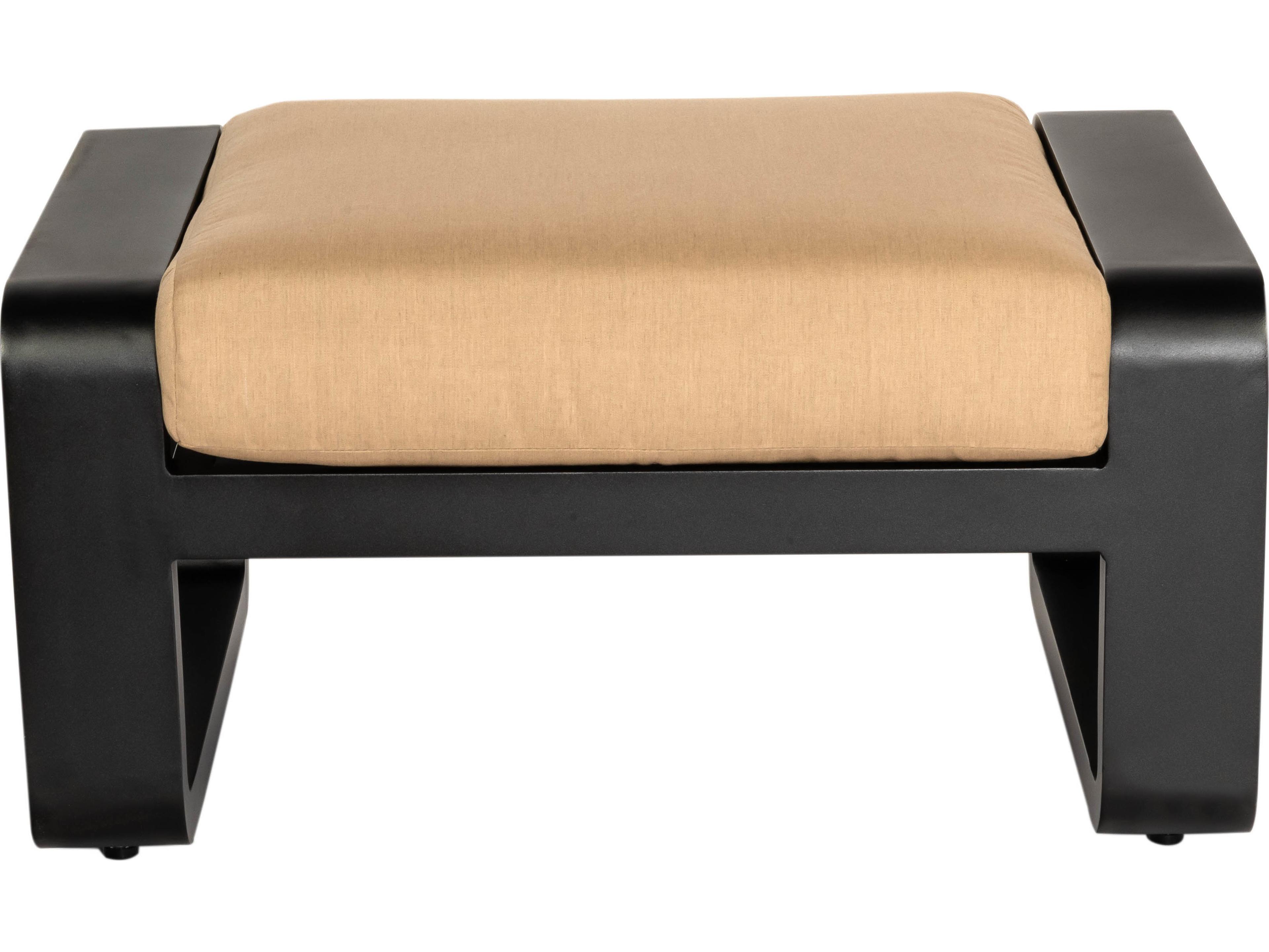 Woodard Vale Cushion Aluminum Outdoor Ottoman