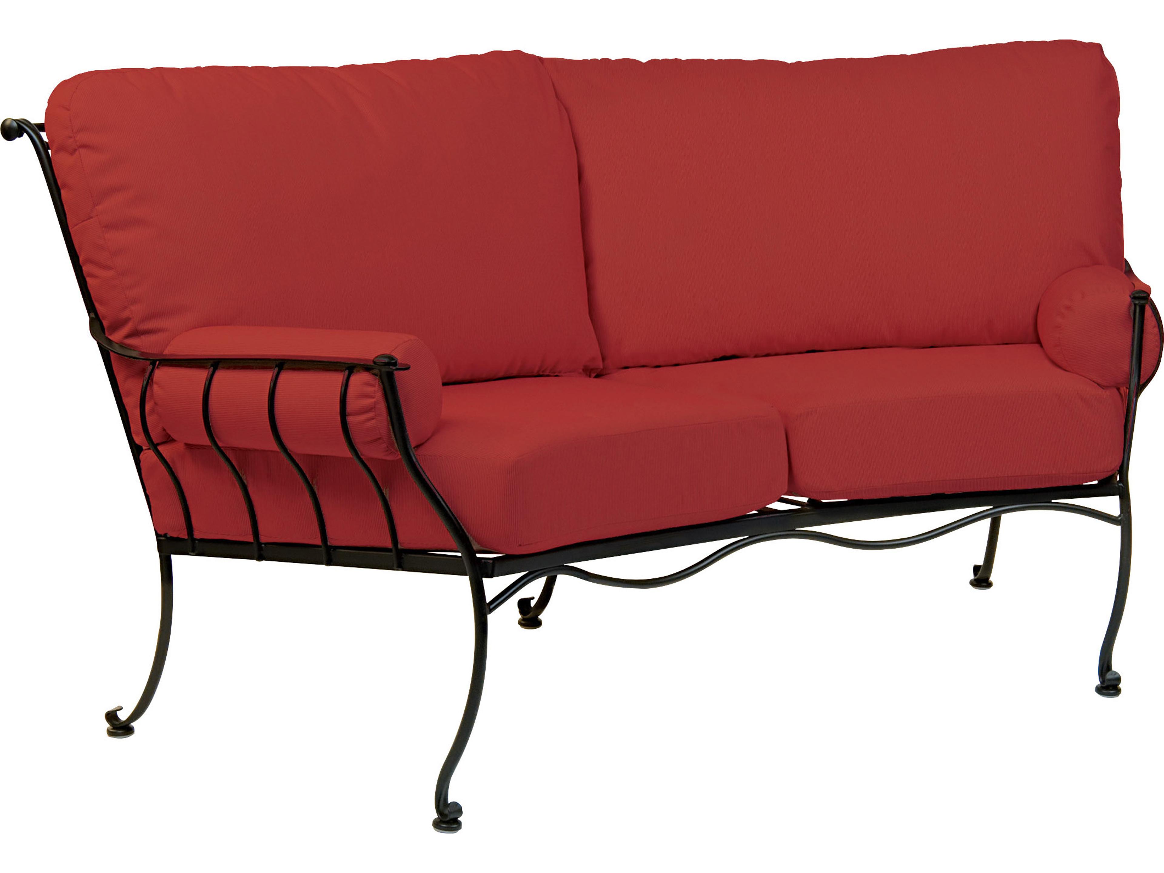 Maddox Crescent Loveseat Replacement Cushions