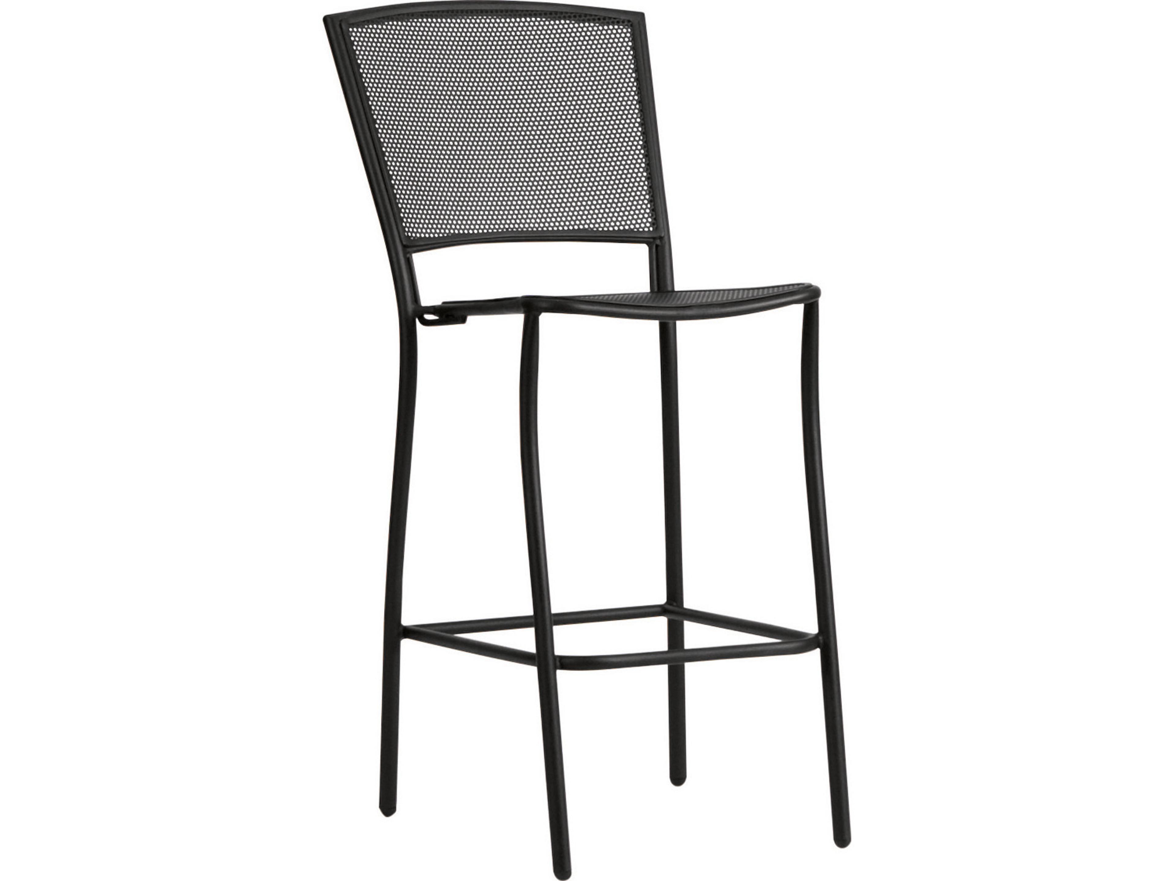 Cafe Classics Albion Wrought Iron Black Bar Stool