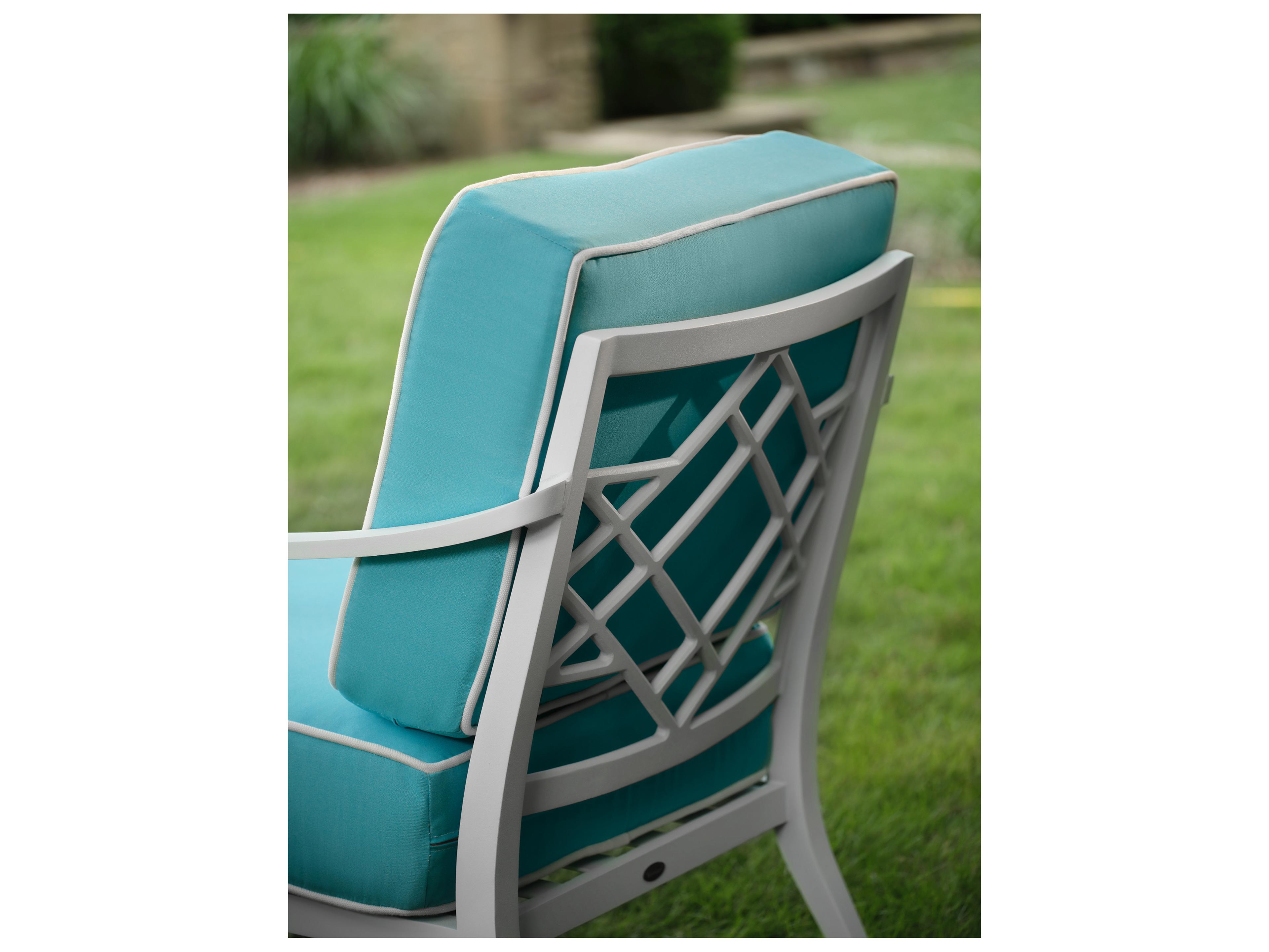 Woodard Tuoro Cast Aluminum Outdoor Patio Lounge Chair