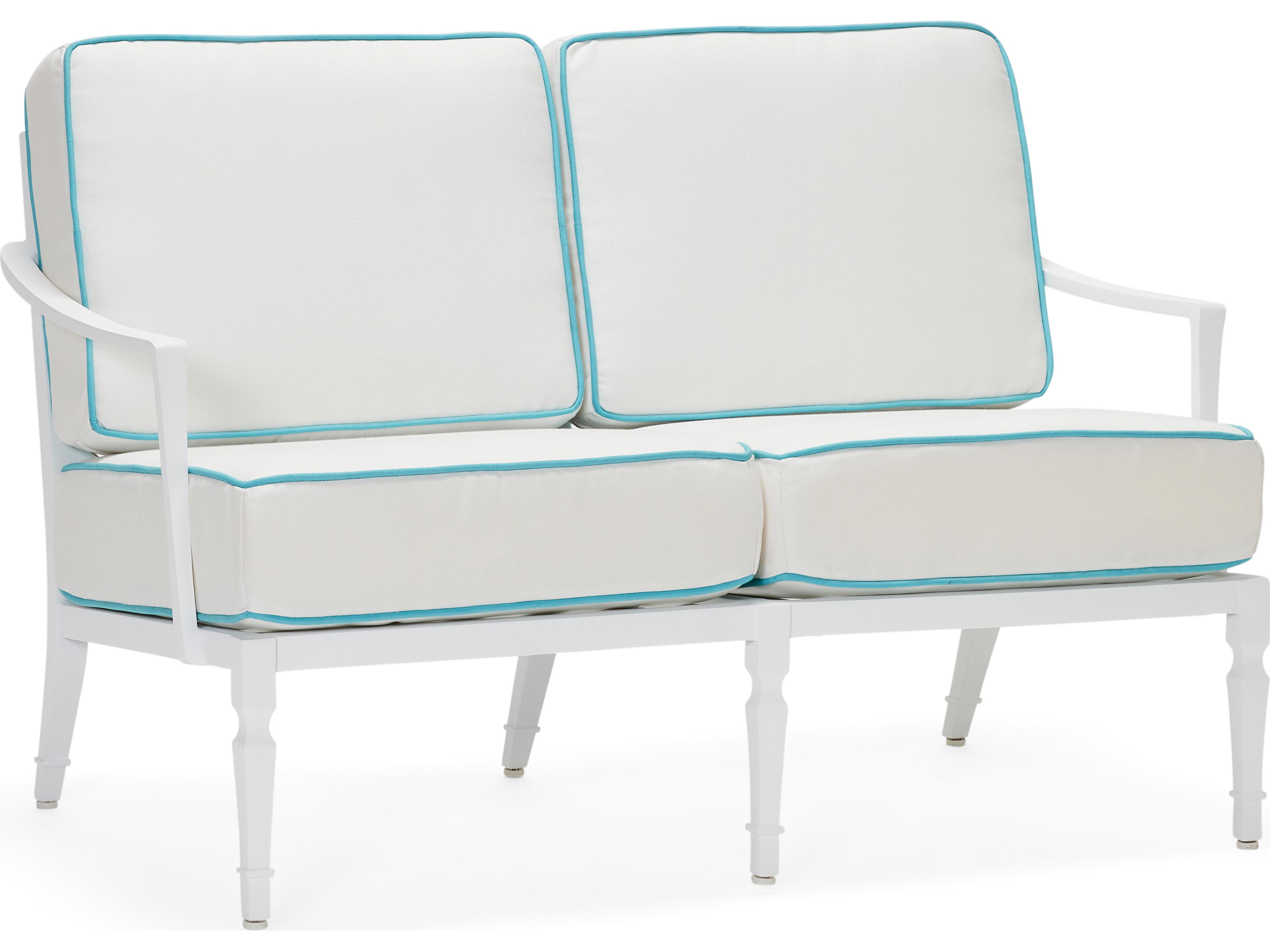 Tuoro Cast Aluminum Outdoor Loveseat