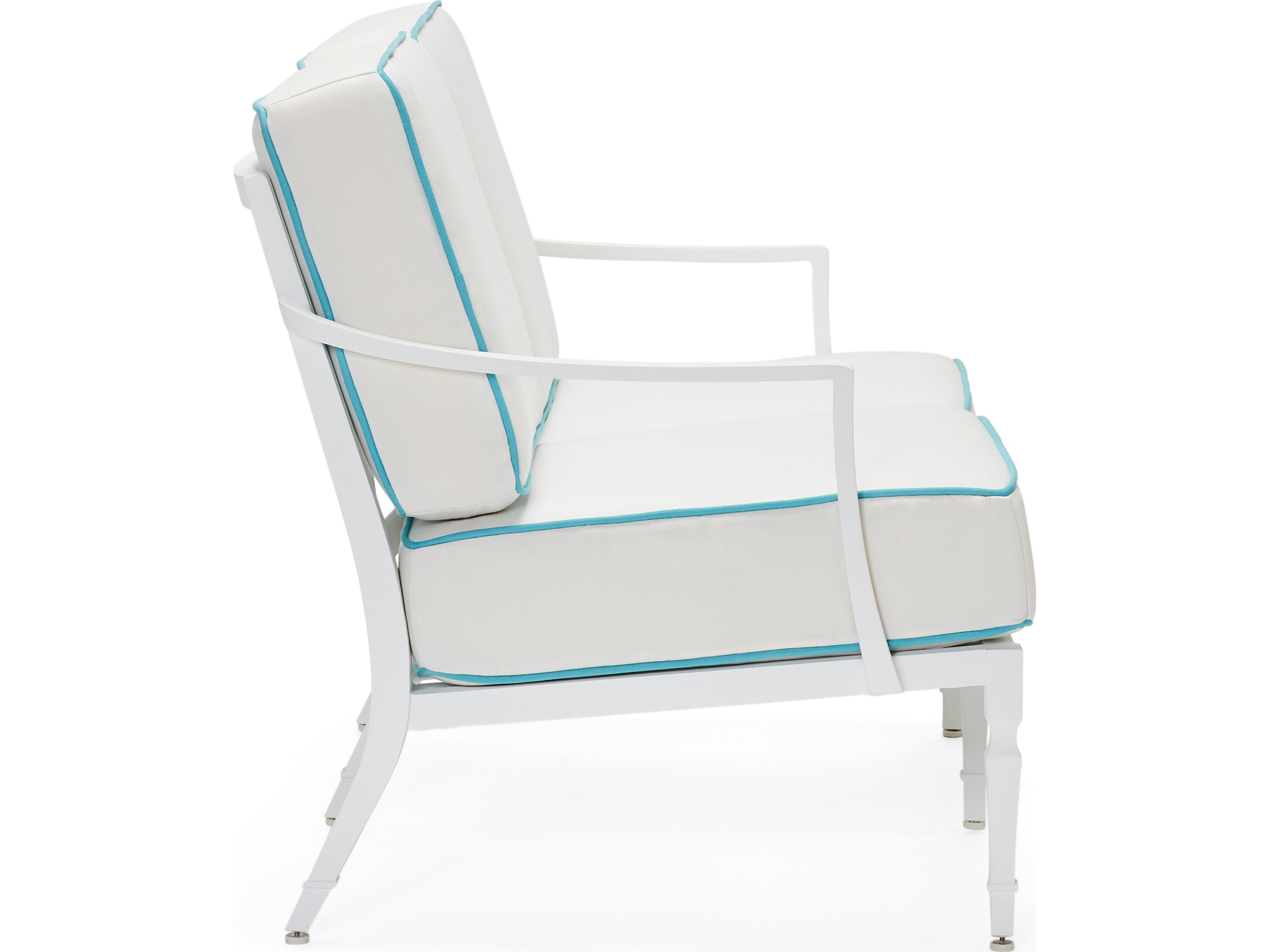 Woodard Tuoro Cast Aluminum Outdoor Loveseat