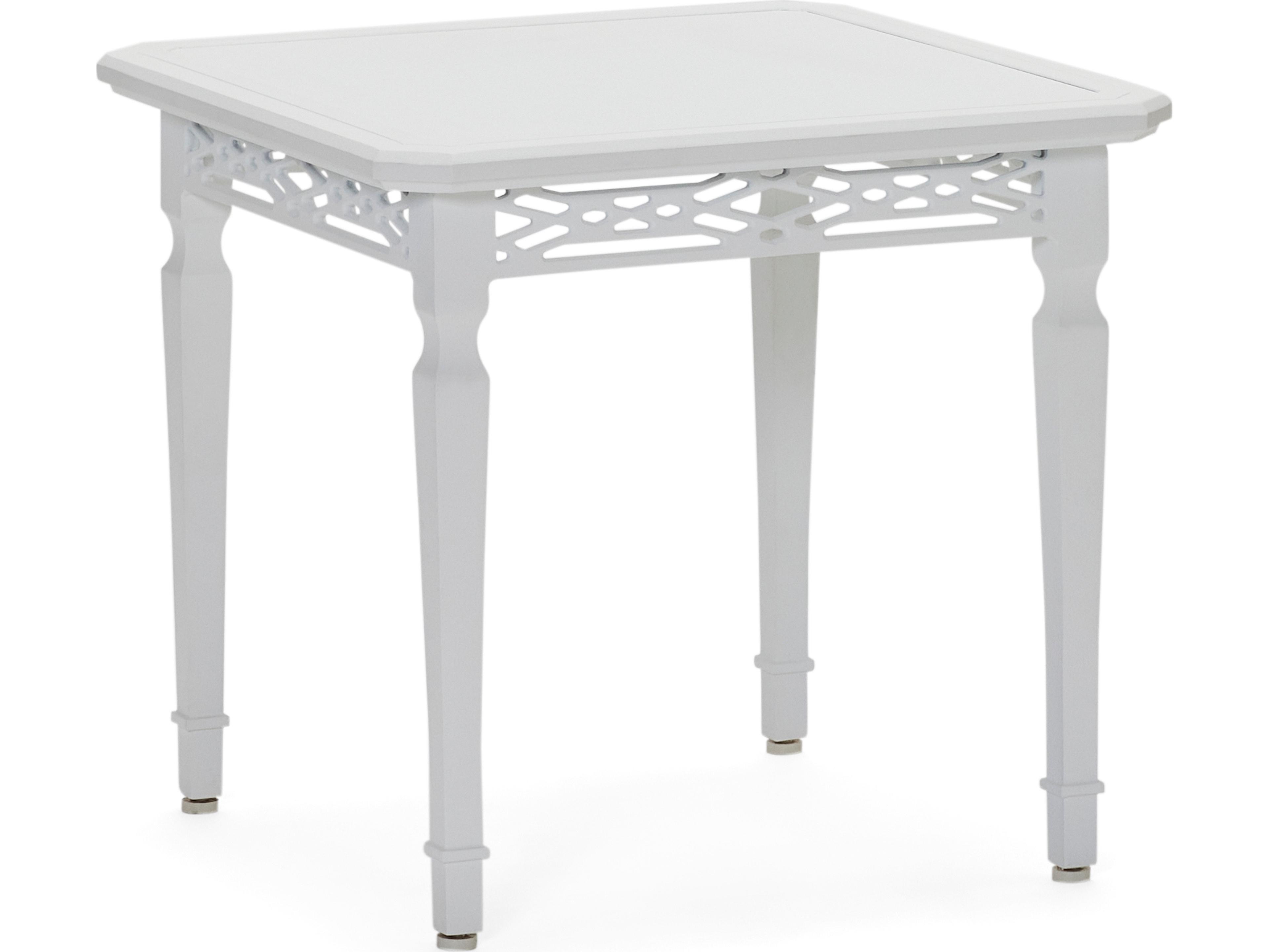 Tuoro Cast Aluminum Square Patio End Table