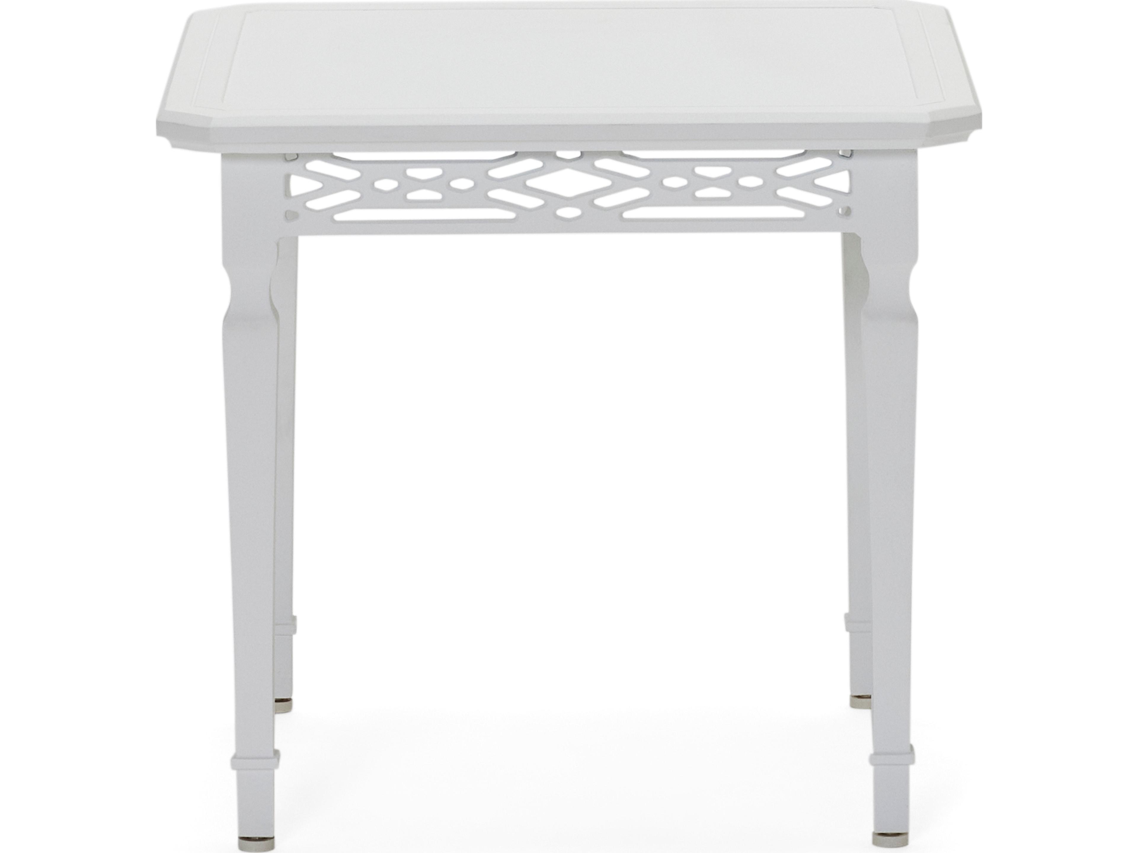 Woodard Tuoro Cast Aluminum Square Patio End Table