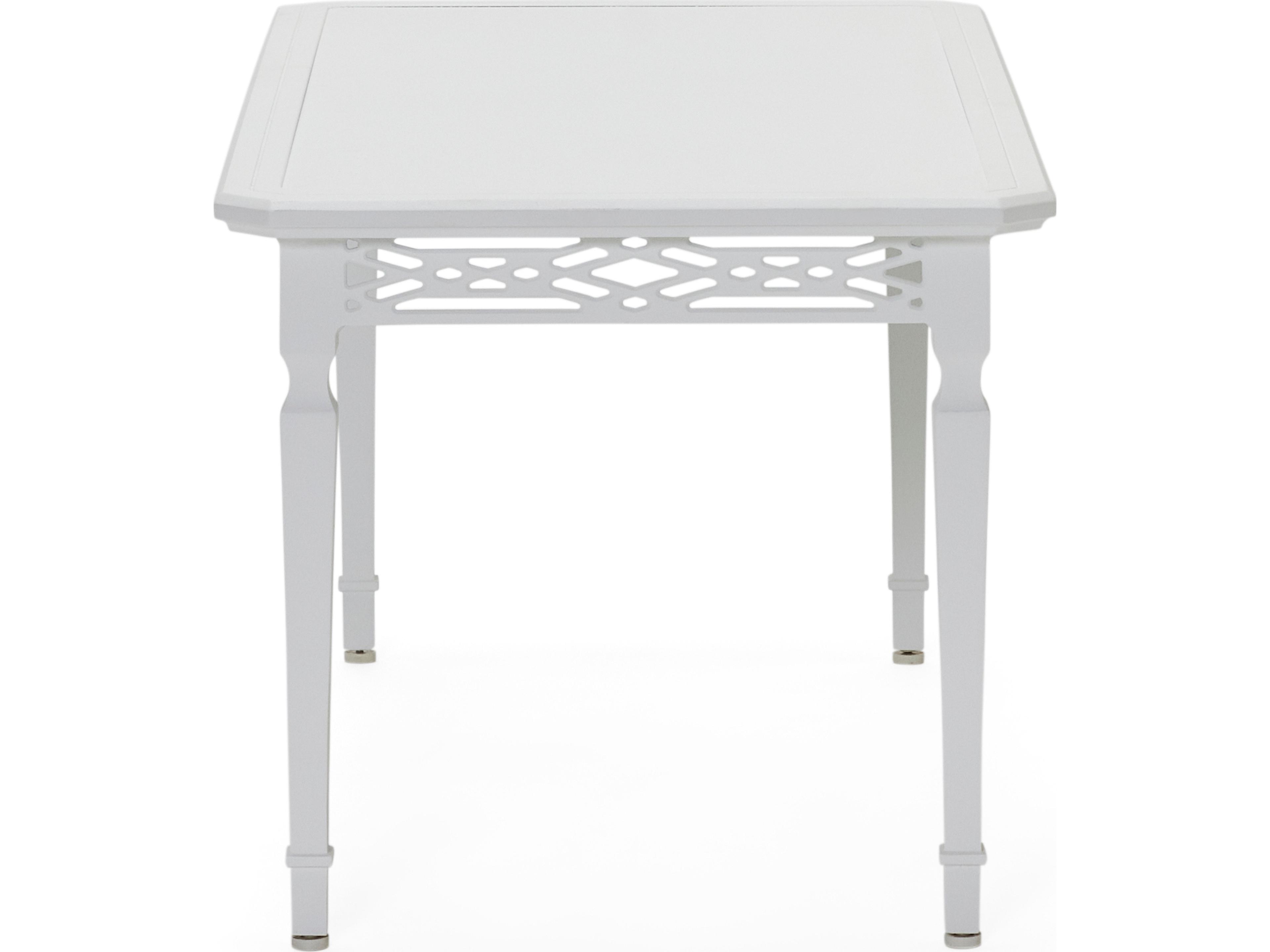 Woodard Tuoro Cast Aluminum Rectangular Outdoor Patio Coffee Table