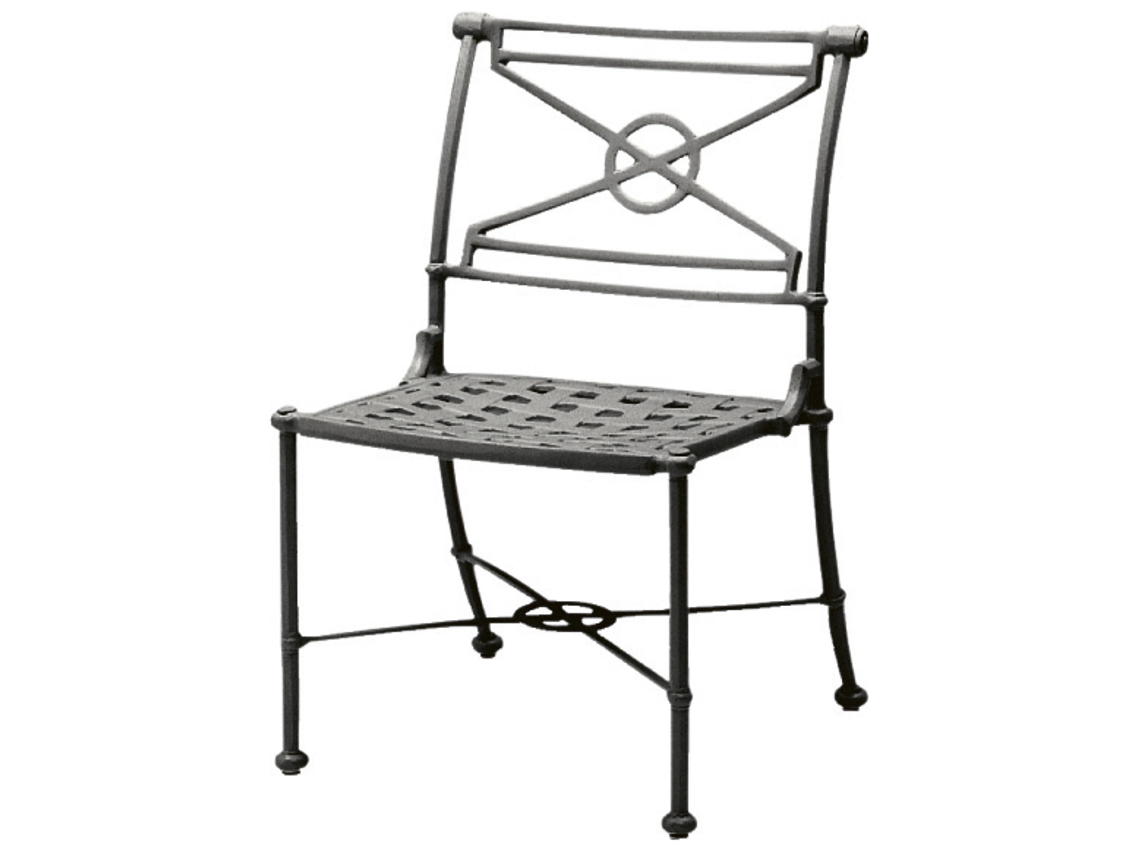 Delphi Cast Aluminum Outdoor Patio Dining Side Chair