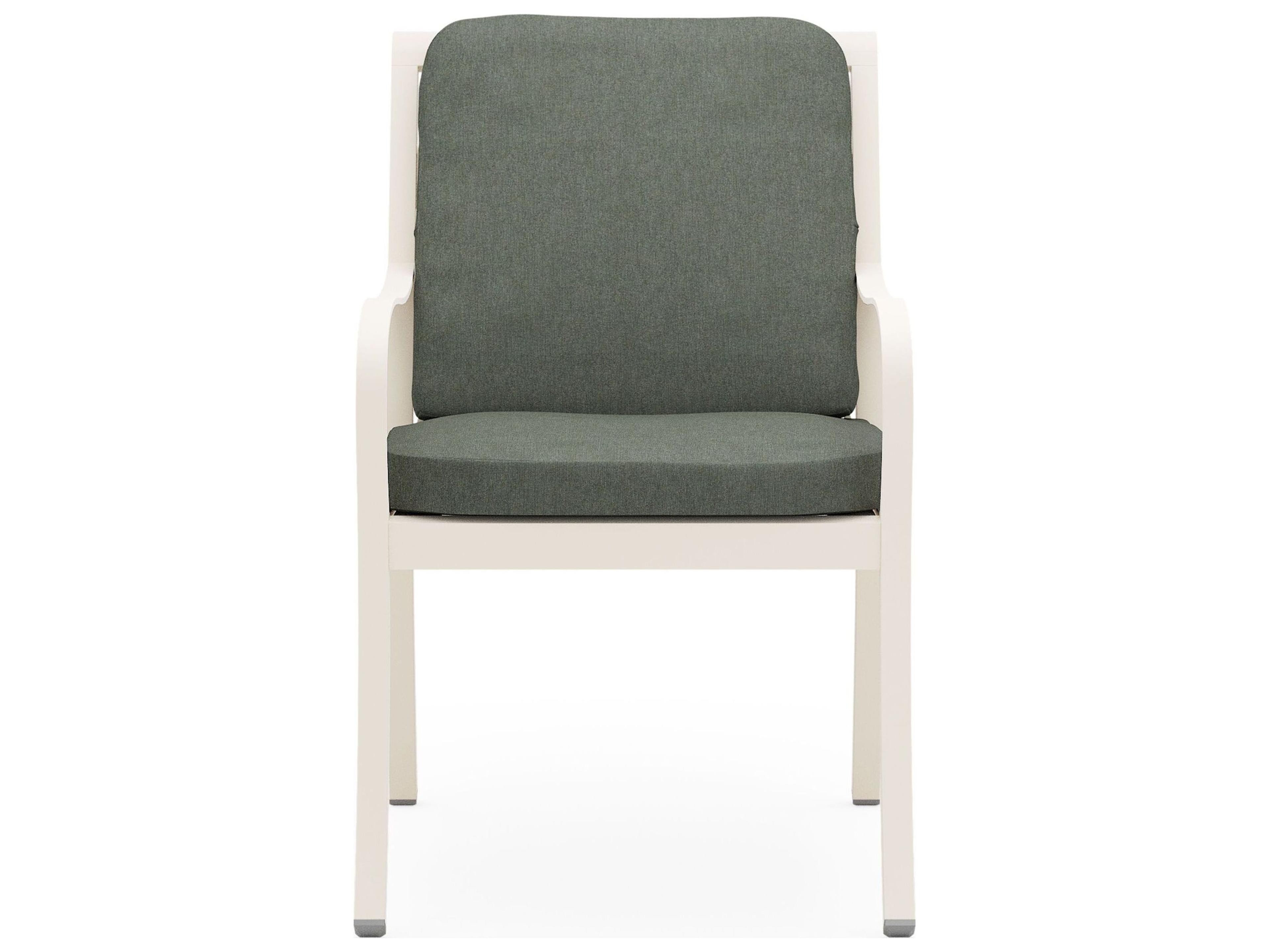 Woodard Scala Aluminum Cushion Dining Chair