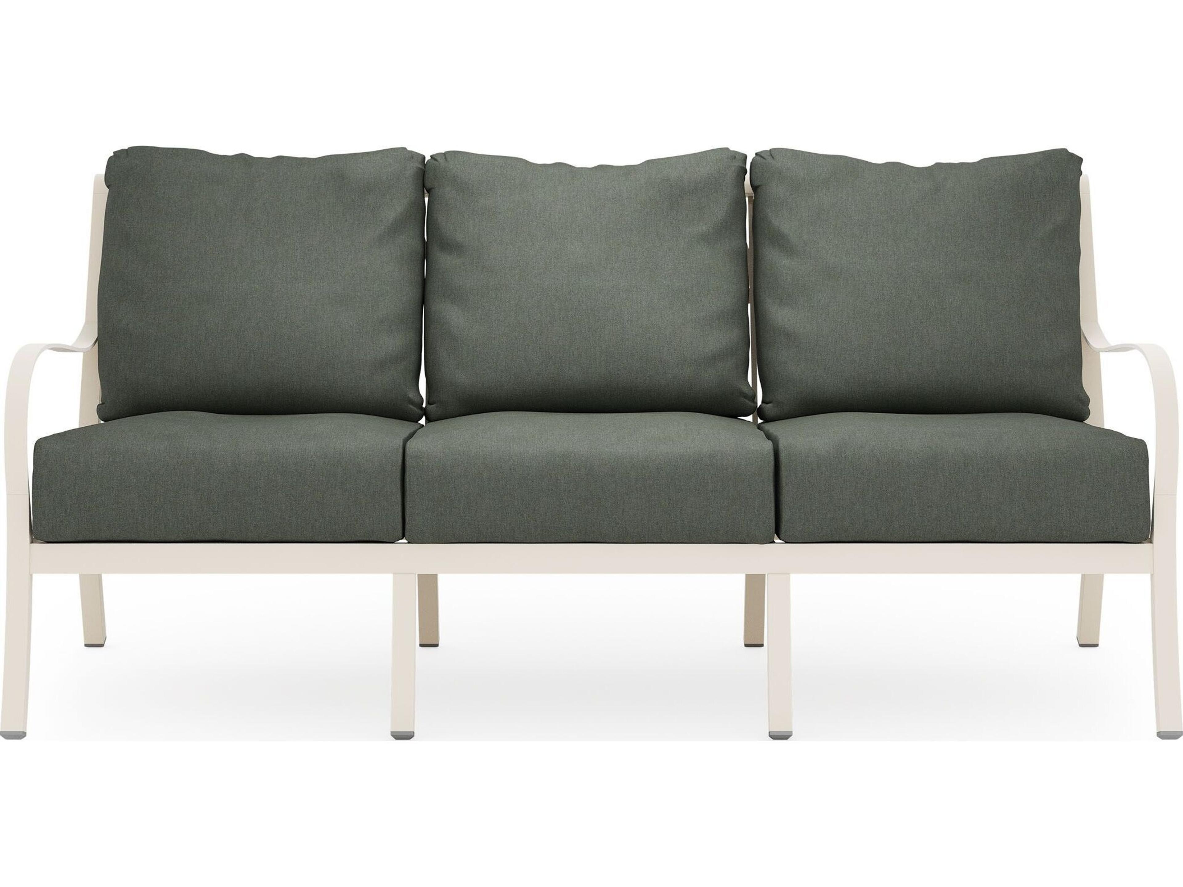 Woodard Scala Aluminum Cushion Sofa