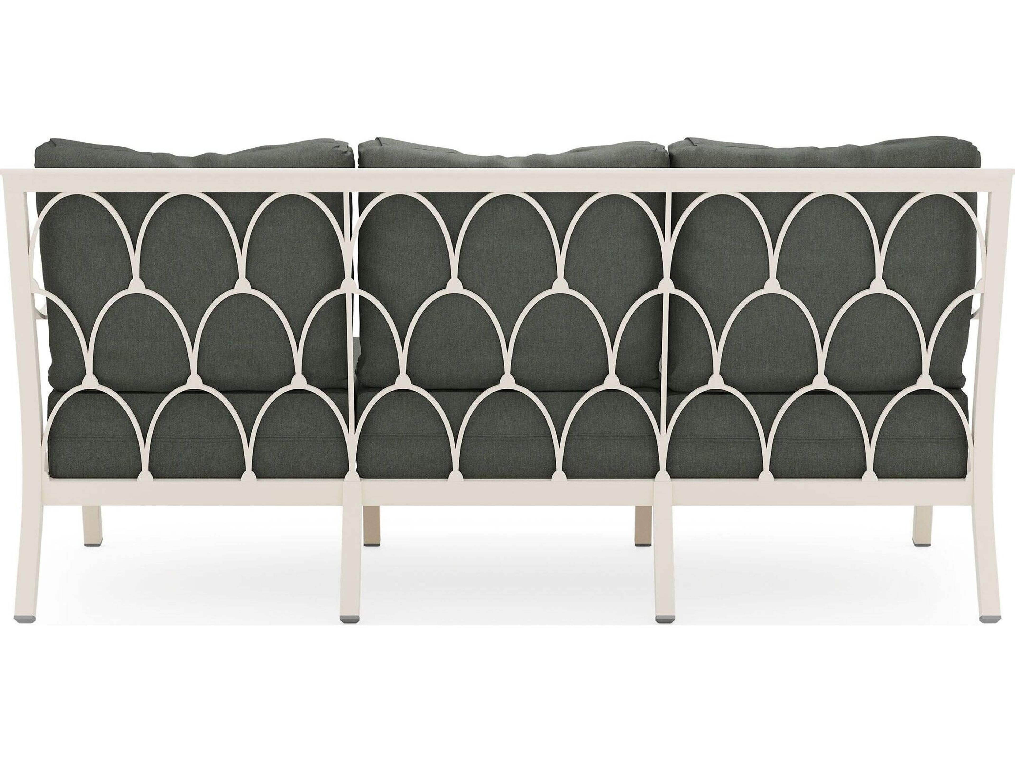 Woodard Scala Aluminum Cushion Sofa