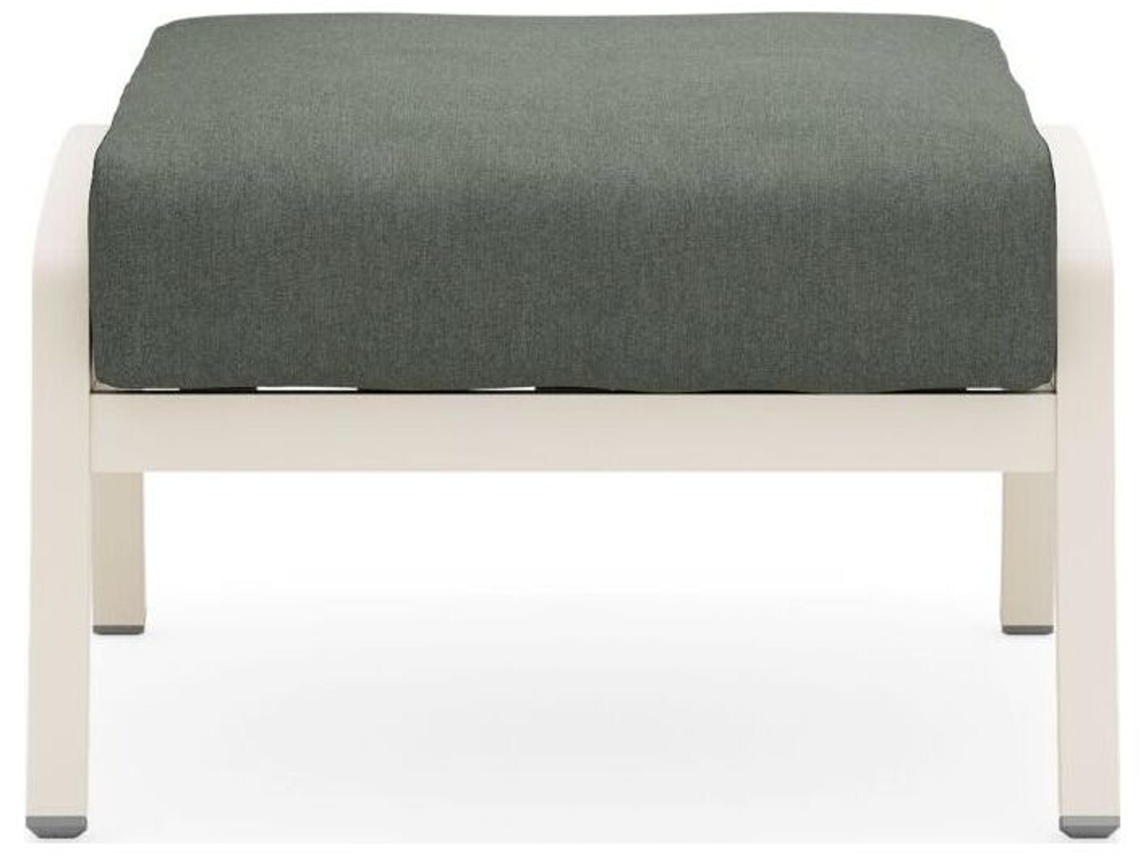 Woodard Scala Aluminum Cushion Ottoman
